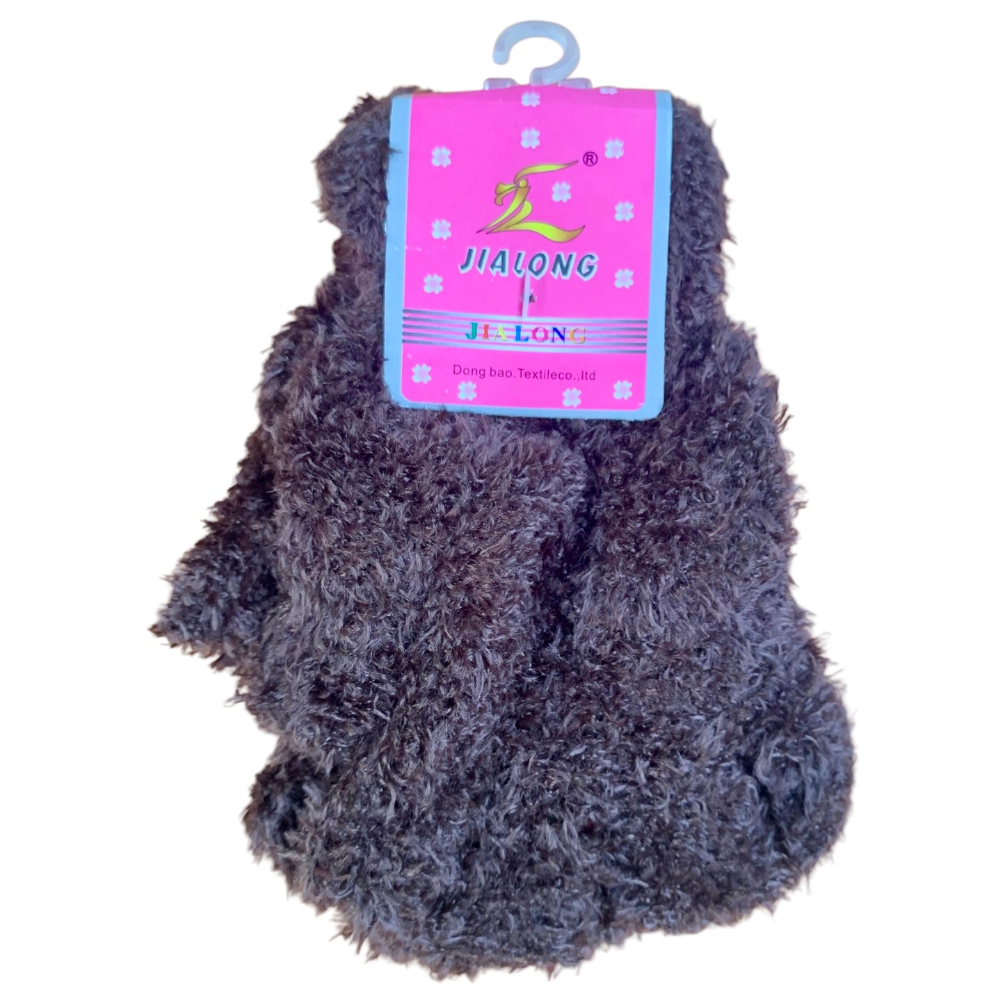 Adult Fluffy Fingerless Gloves