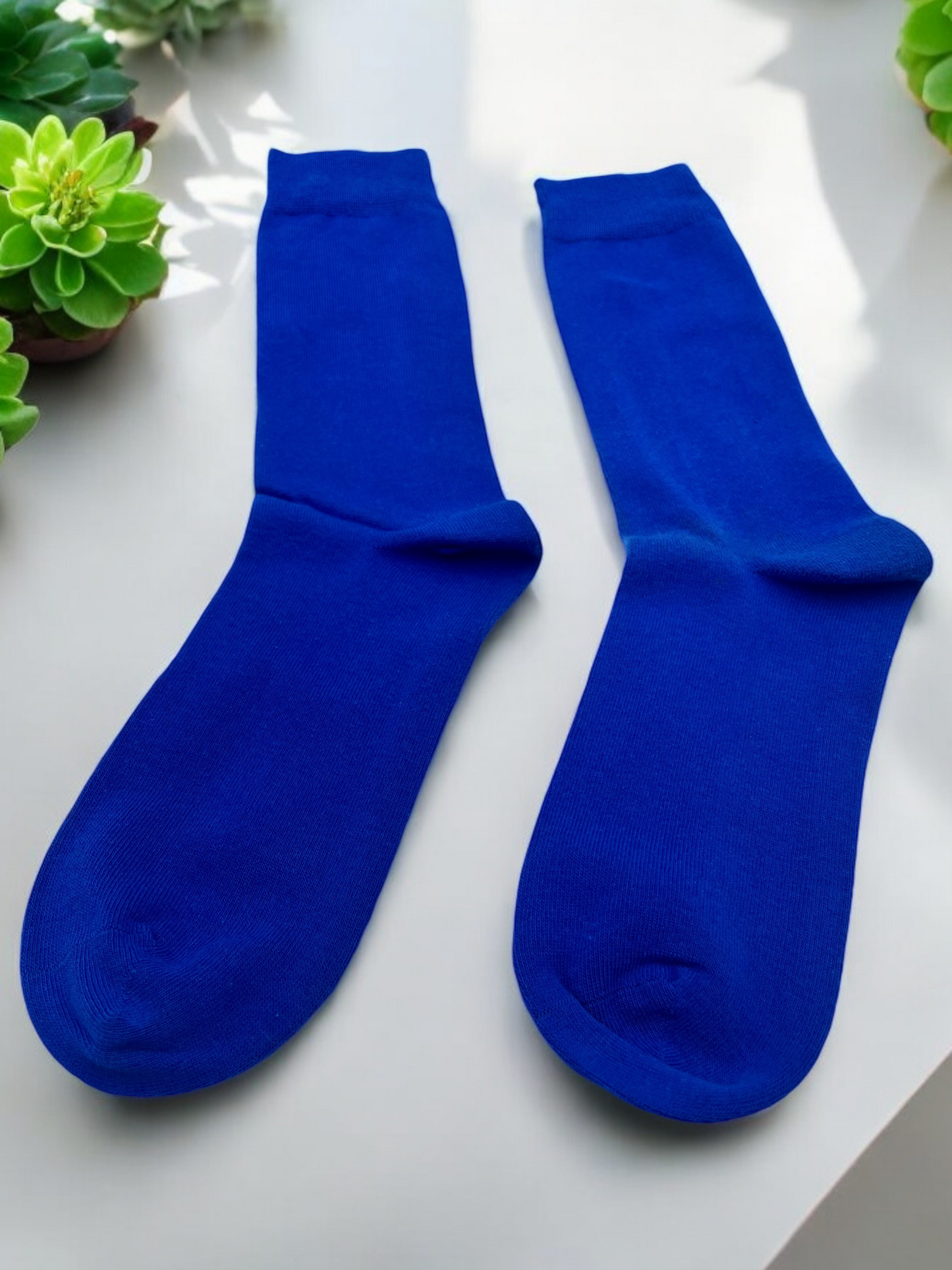 3 Pack Pure Cotton Seamless Socks - Everyday Comfort