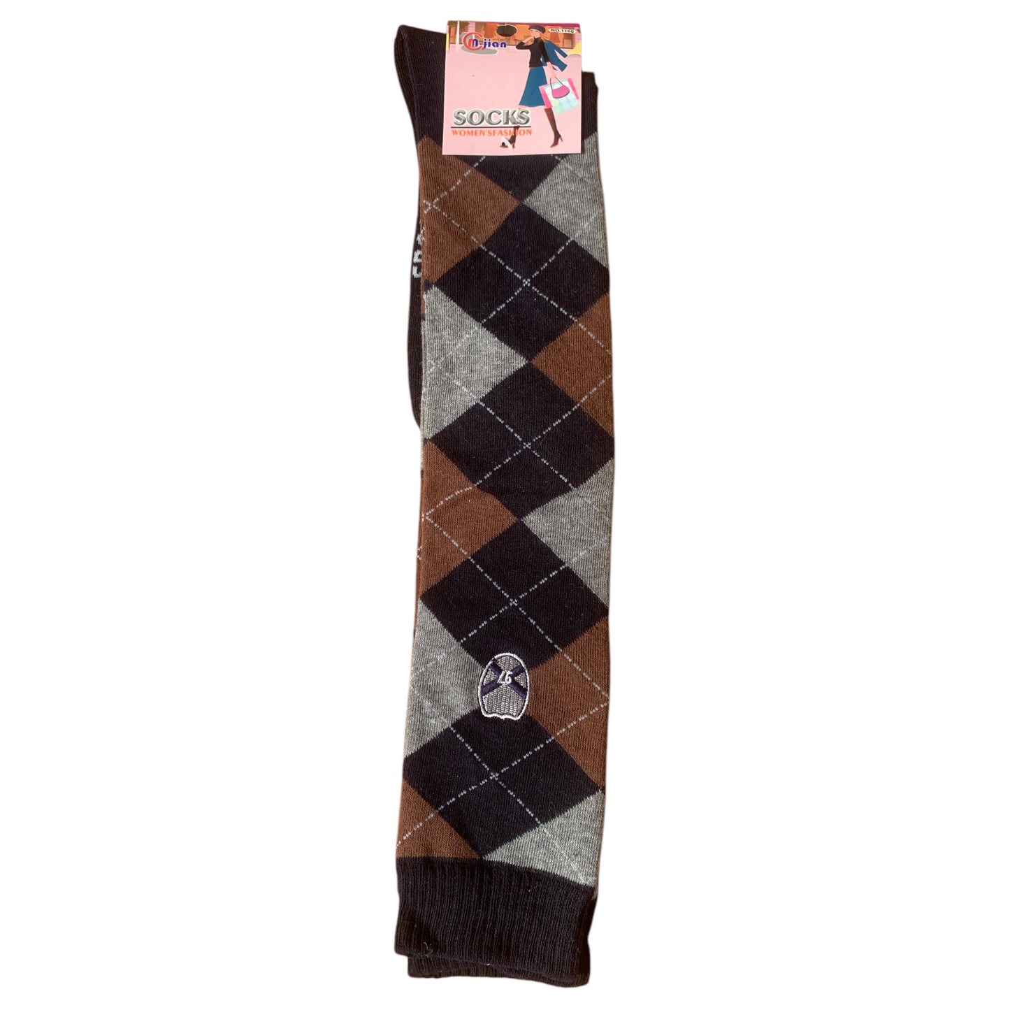 Over the knee socks diamond