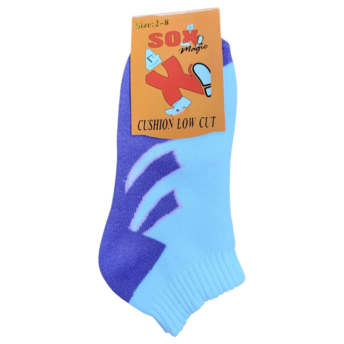 90% Cotton Rich Cushion Low Cut Ankle Sport Socks