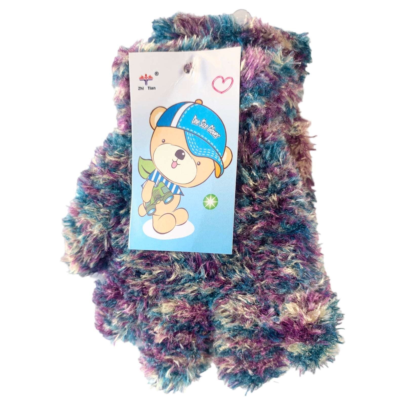 Kids Fluffy Gloves - Sox Magic