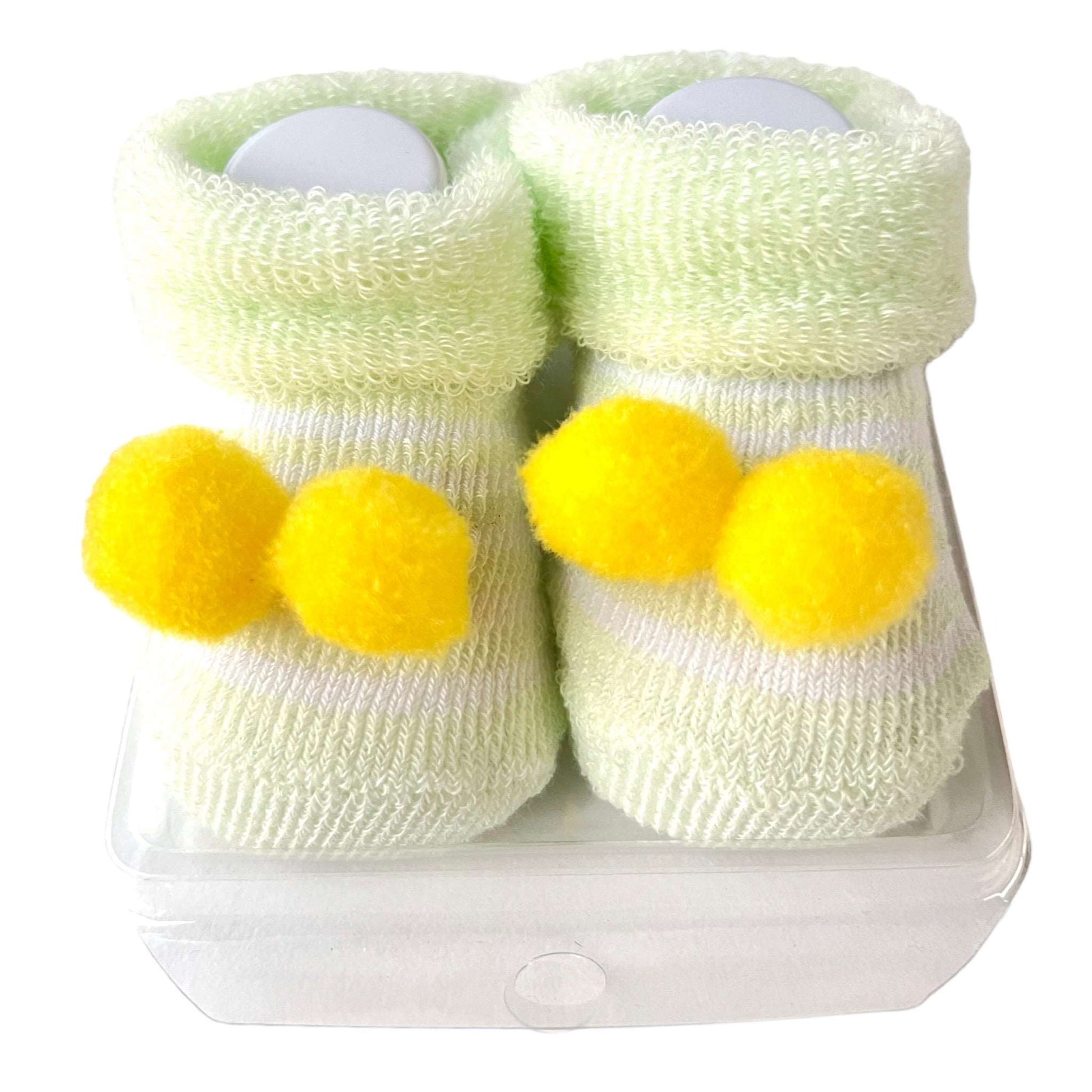 Pom Pom Baby Shoes - Sox Magic