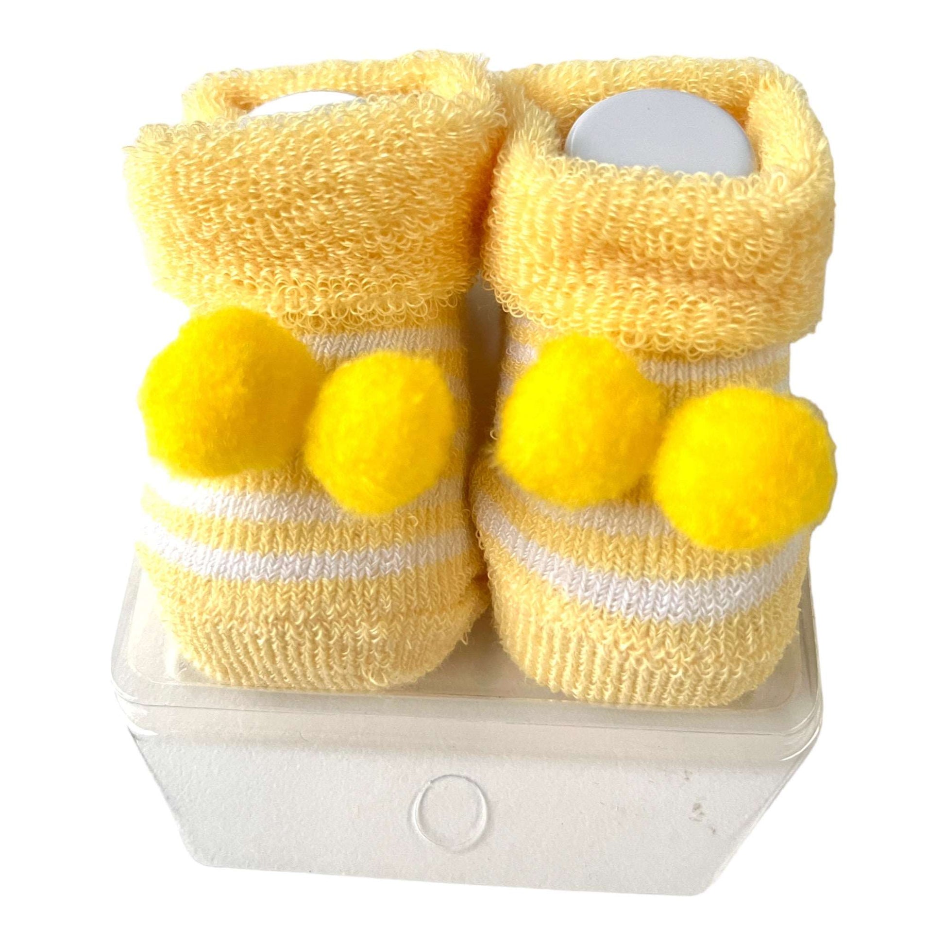 Pom Pom Baby Shoes - Sox Magic