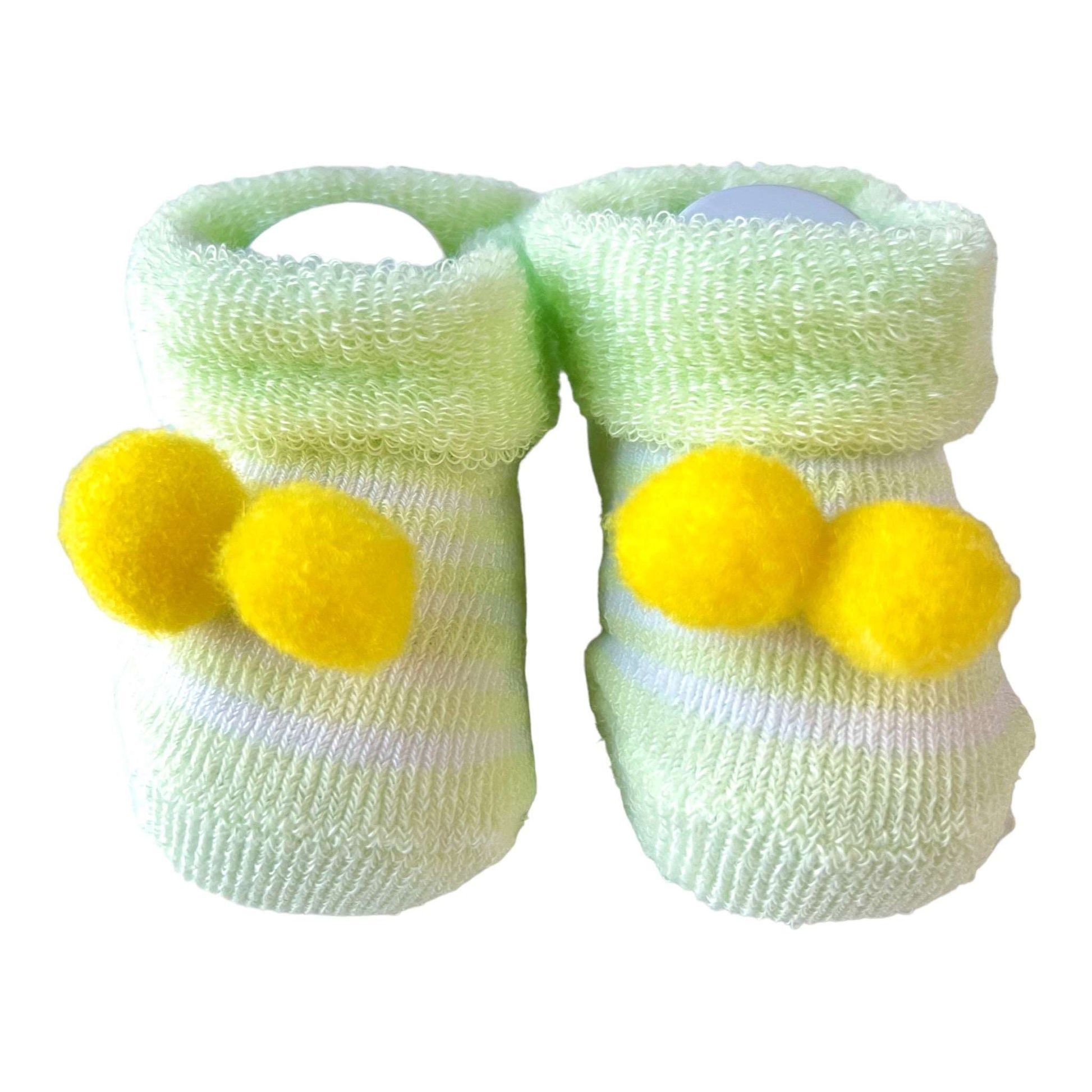 Pom Pom Baby Shoes - Sox Magic