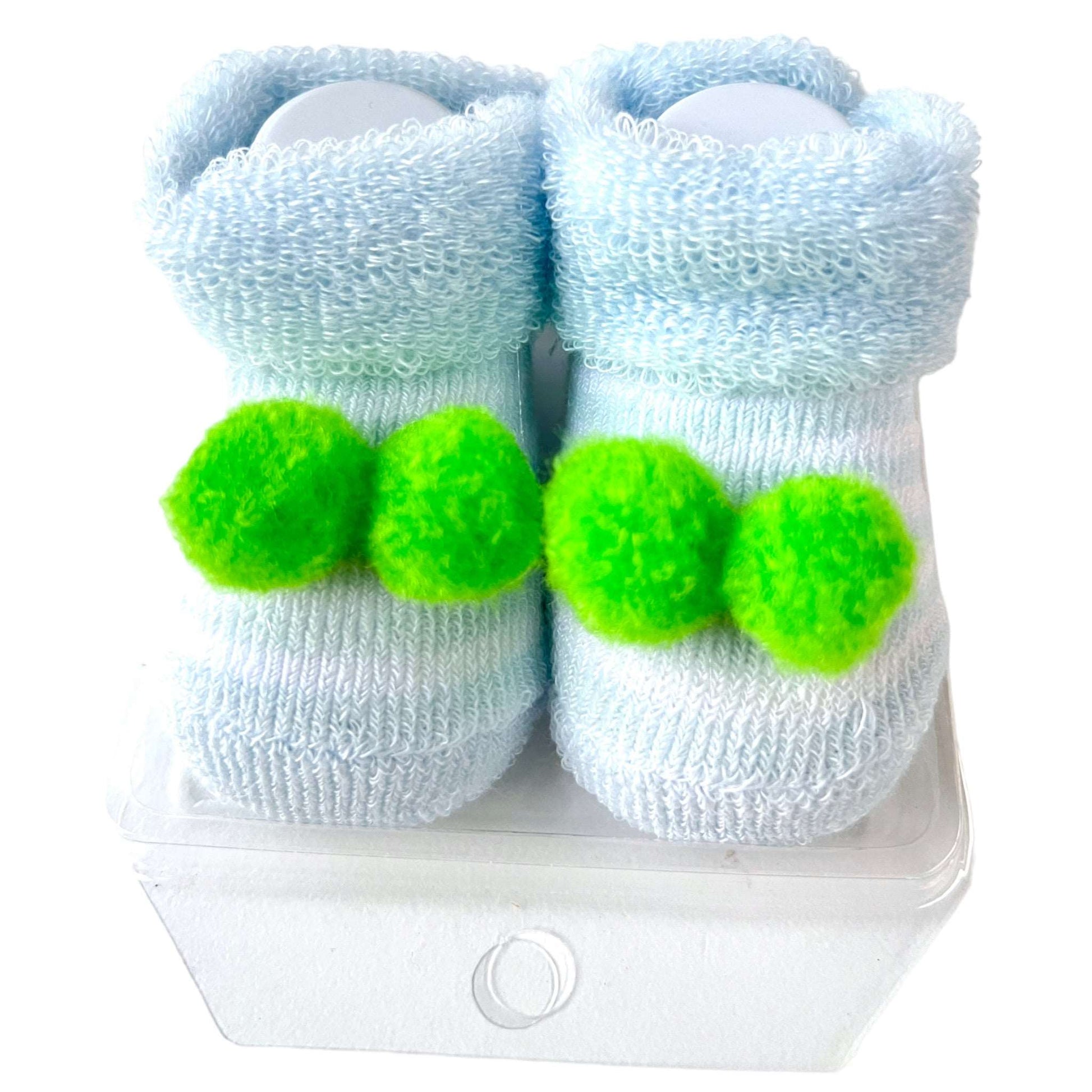 Pom Pom Baby Shoes - Sox Magic