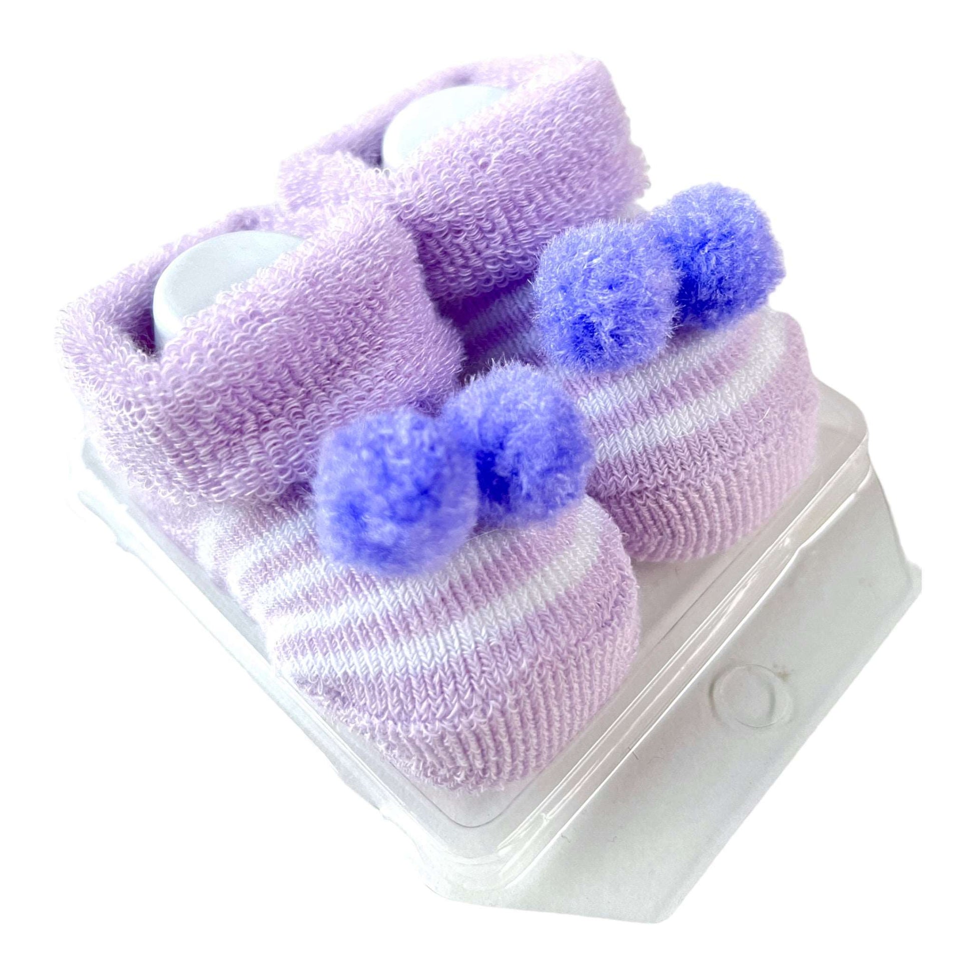 Pom Pom Baby Shoes - Sox Magic