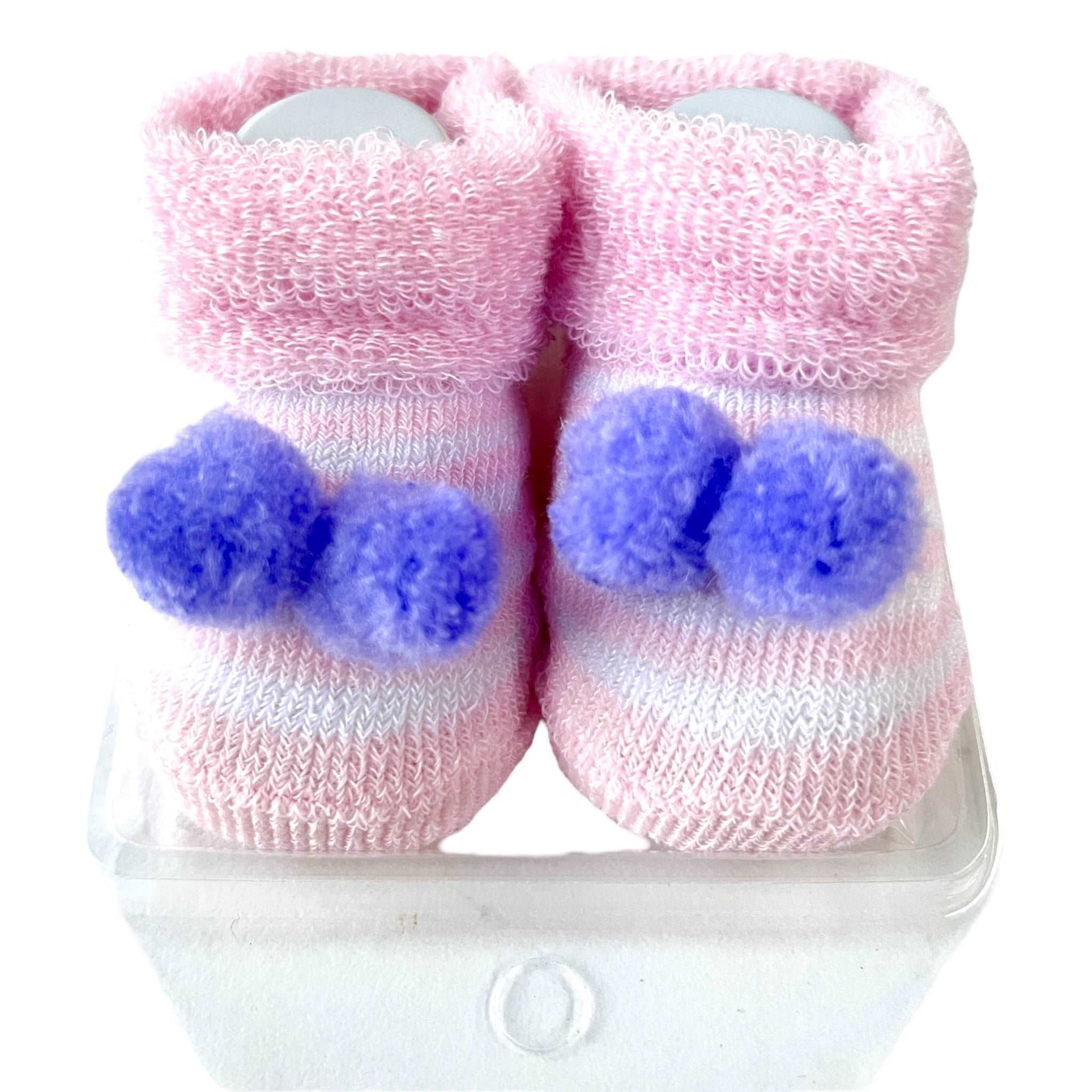 Pom Pom Baby Shoes - Sox Magic