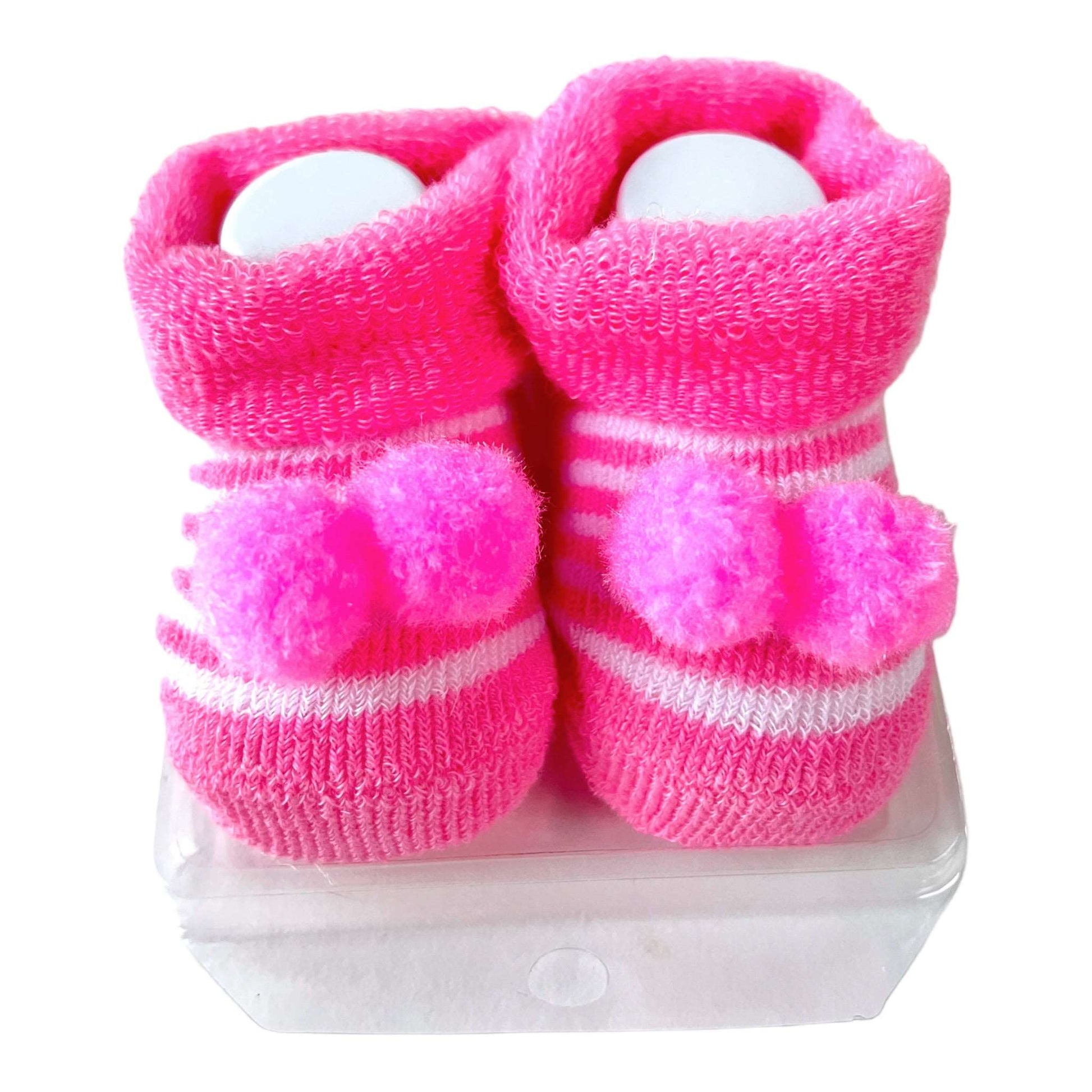Pom Pom Baby Shoes - Sox Magic