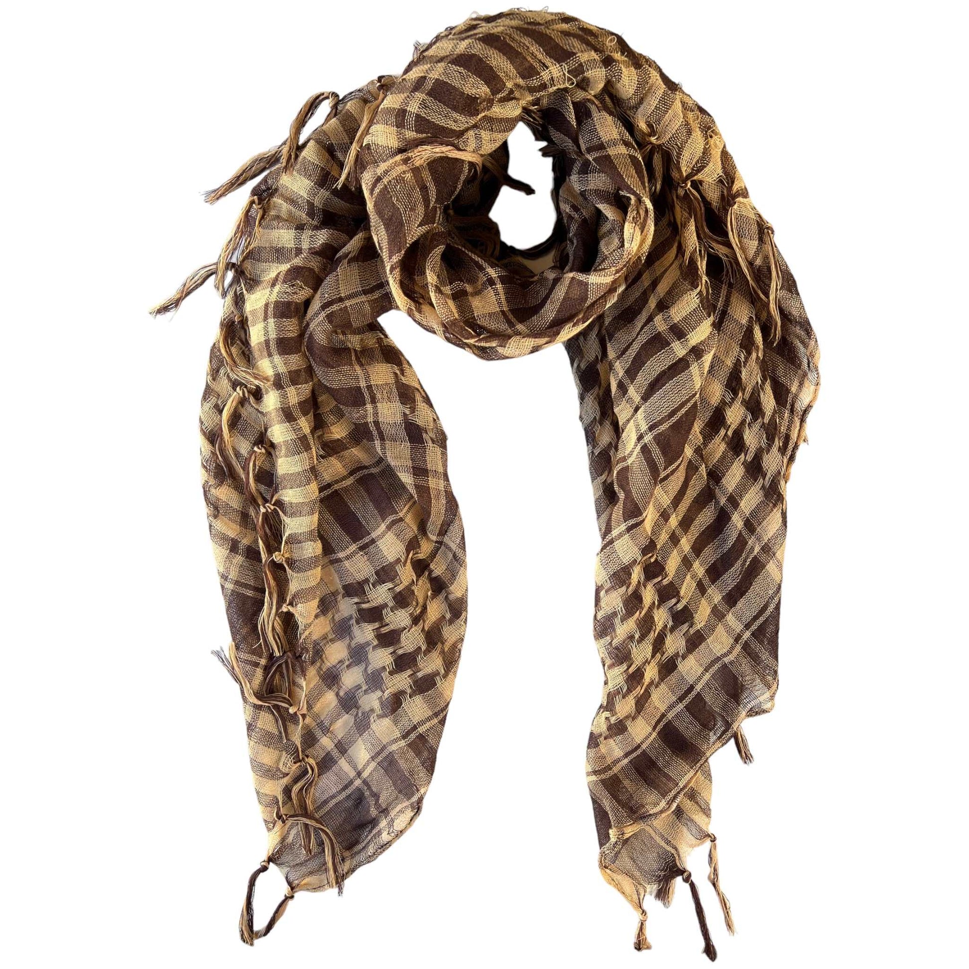 Pure Cotton Fabric Thread Scarf - Sox Magic