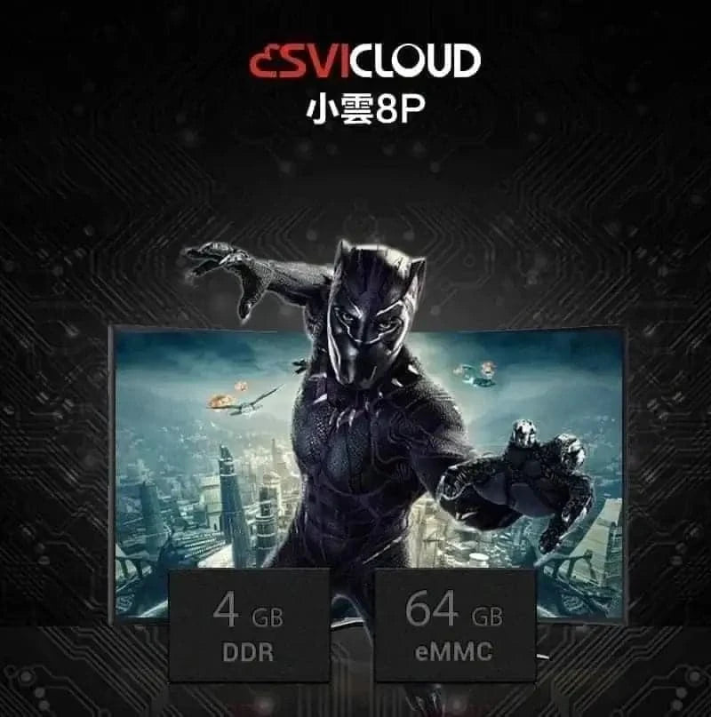 Svicloud 8P TV Box Worldwide Live Streaming 小云盒子 AU STOCK Authorised 澳洲最新中文电视盒子SVI - Sox Magic