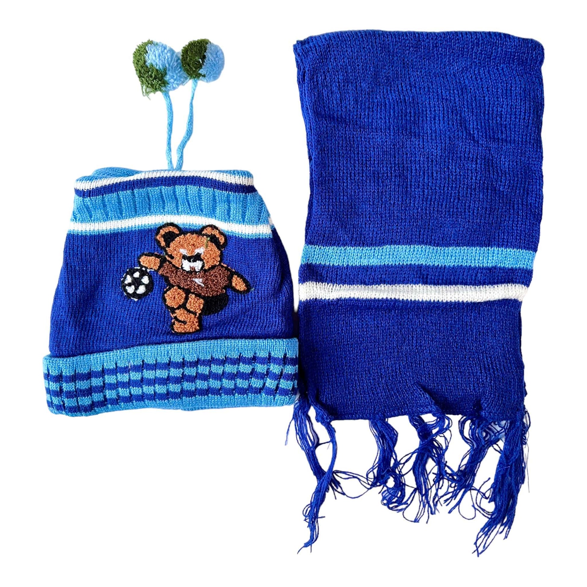 Toddler Kids Scarf & Beanie Set - Sox Magic