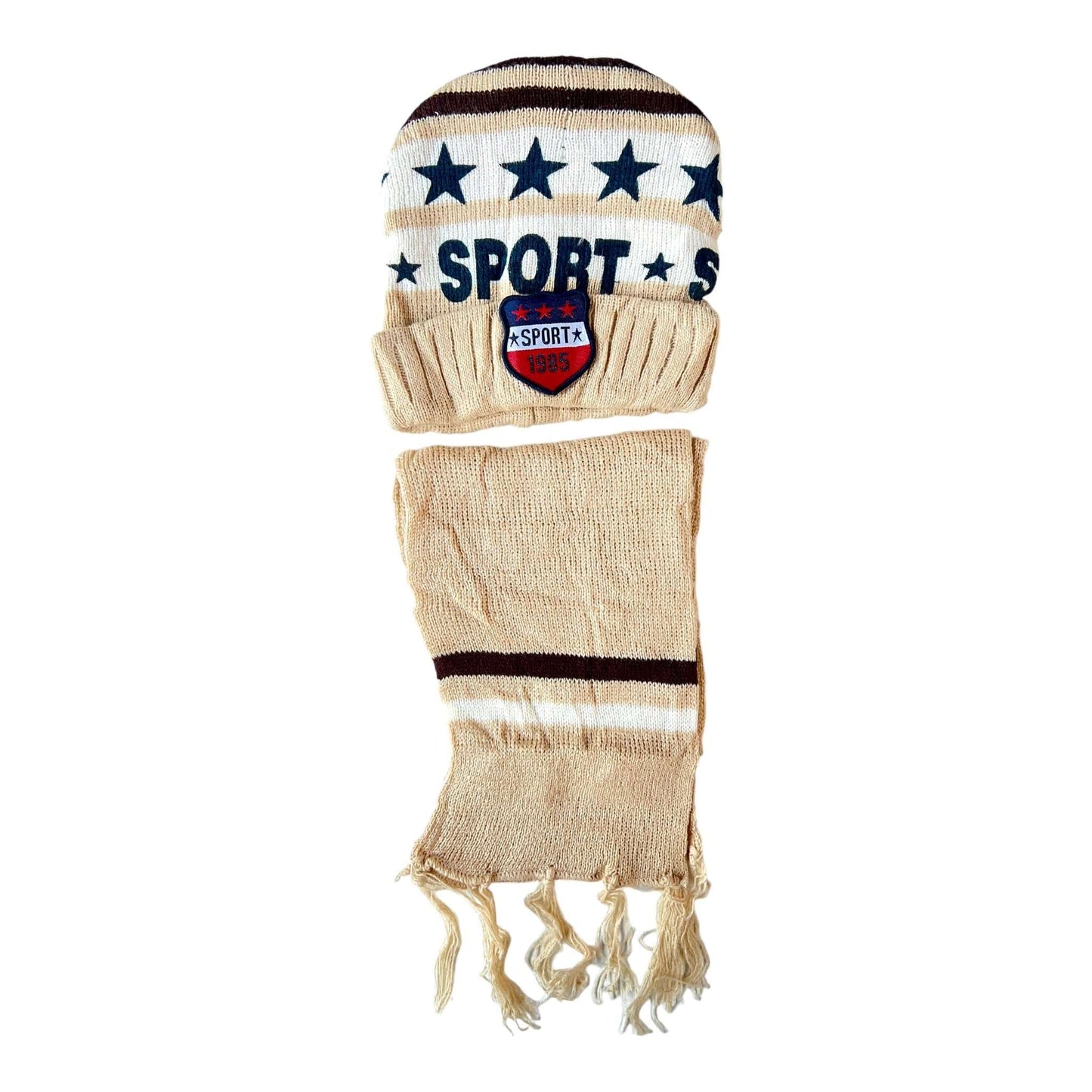 Toddler Kids Scarf & Beanie Set - Sox Magic