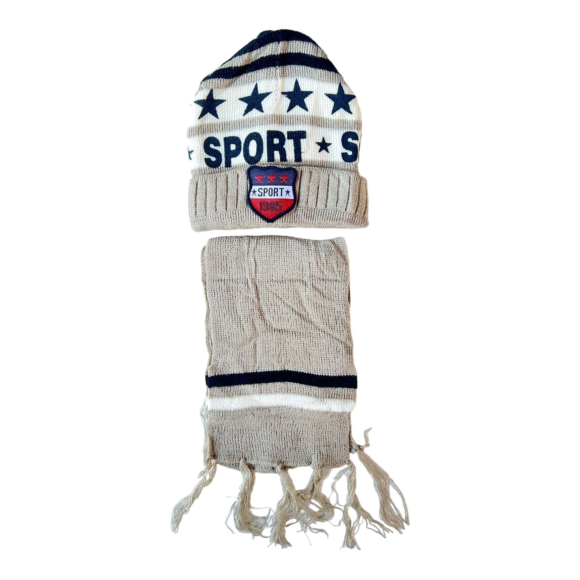 Toddler Kids Scarf & Beanie Set - Sox Magic