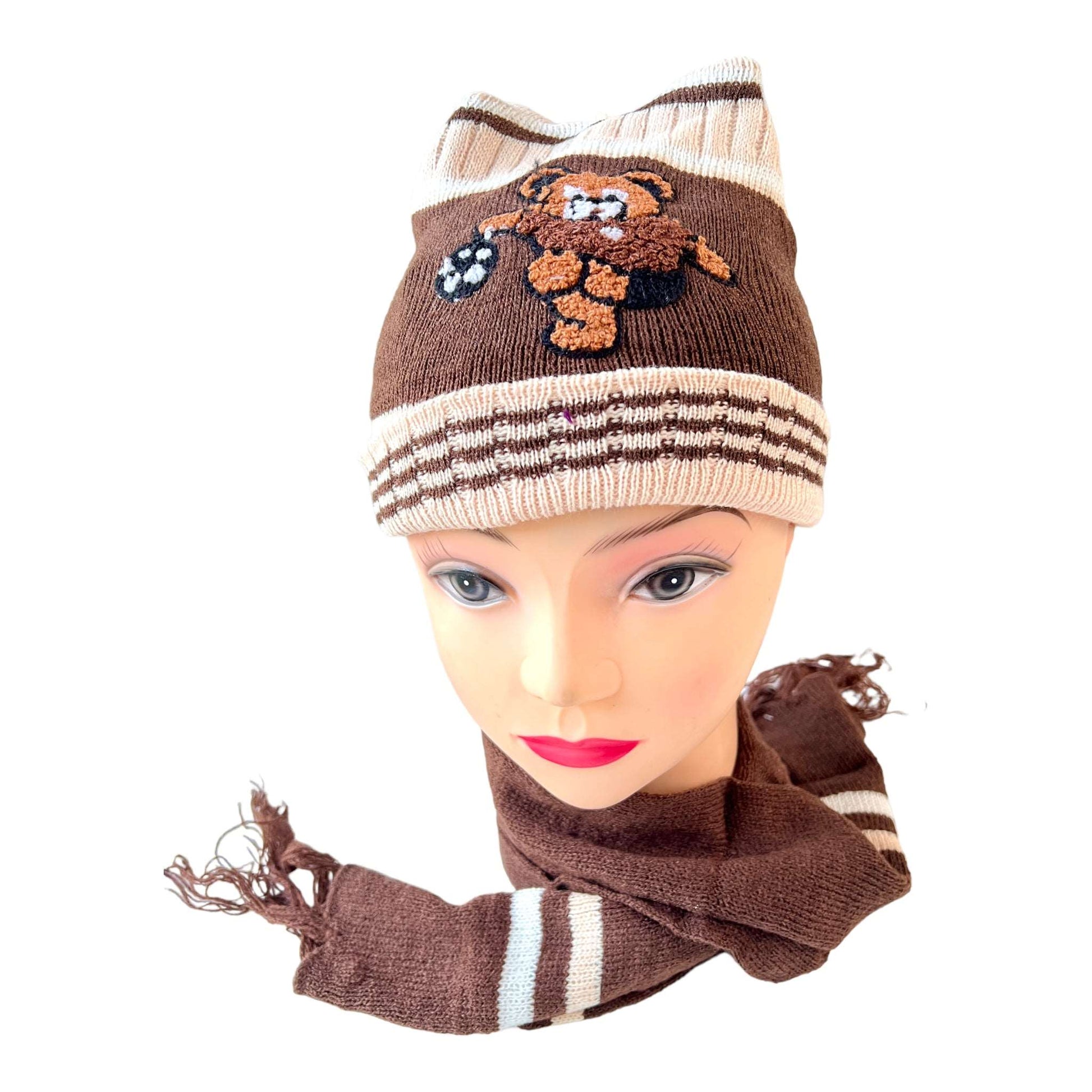 Toddler Kids Scarf & Beanie Set - Sox Magic
