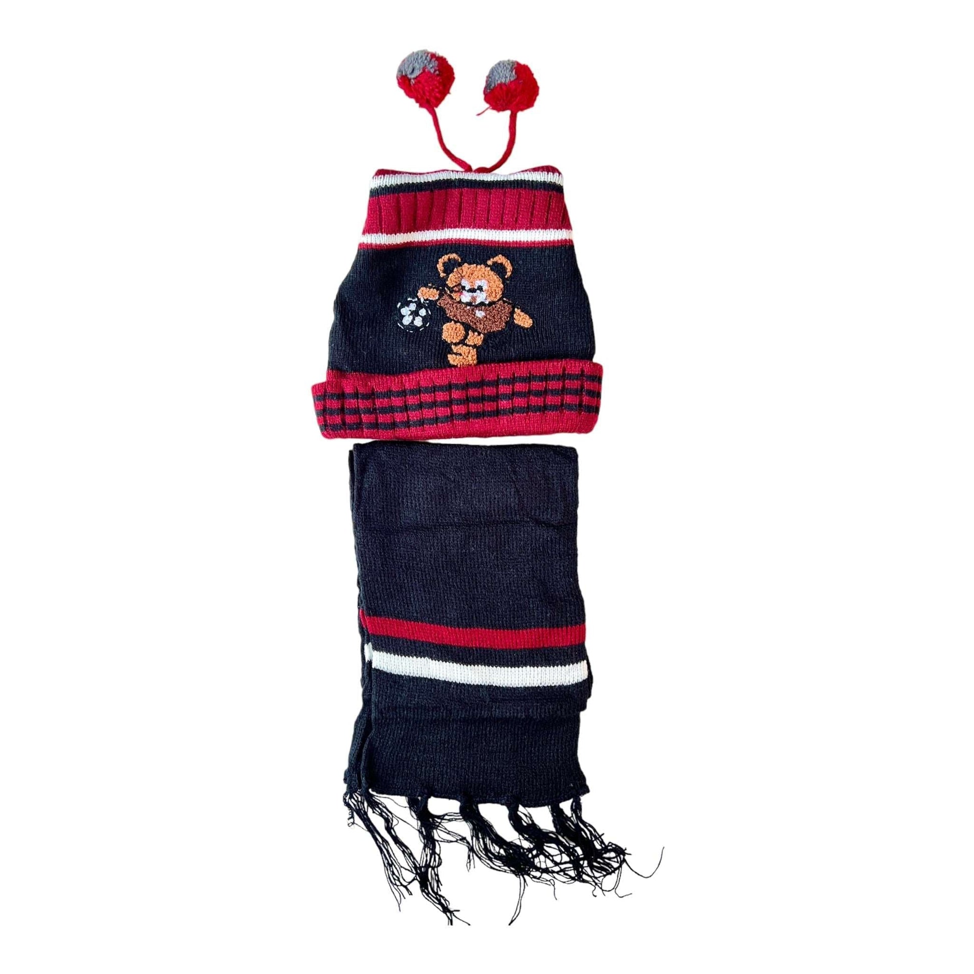 Toddler Kids Scarf & Beanie Set - Sox Magic