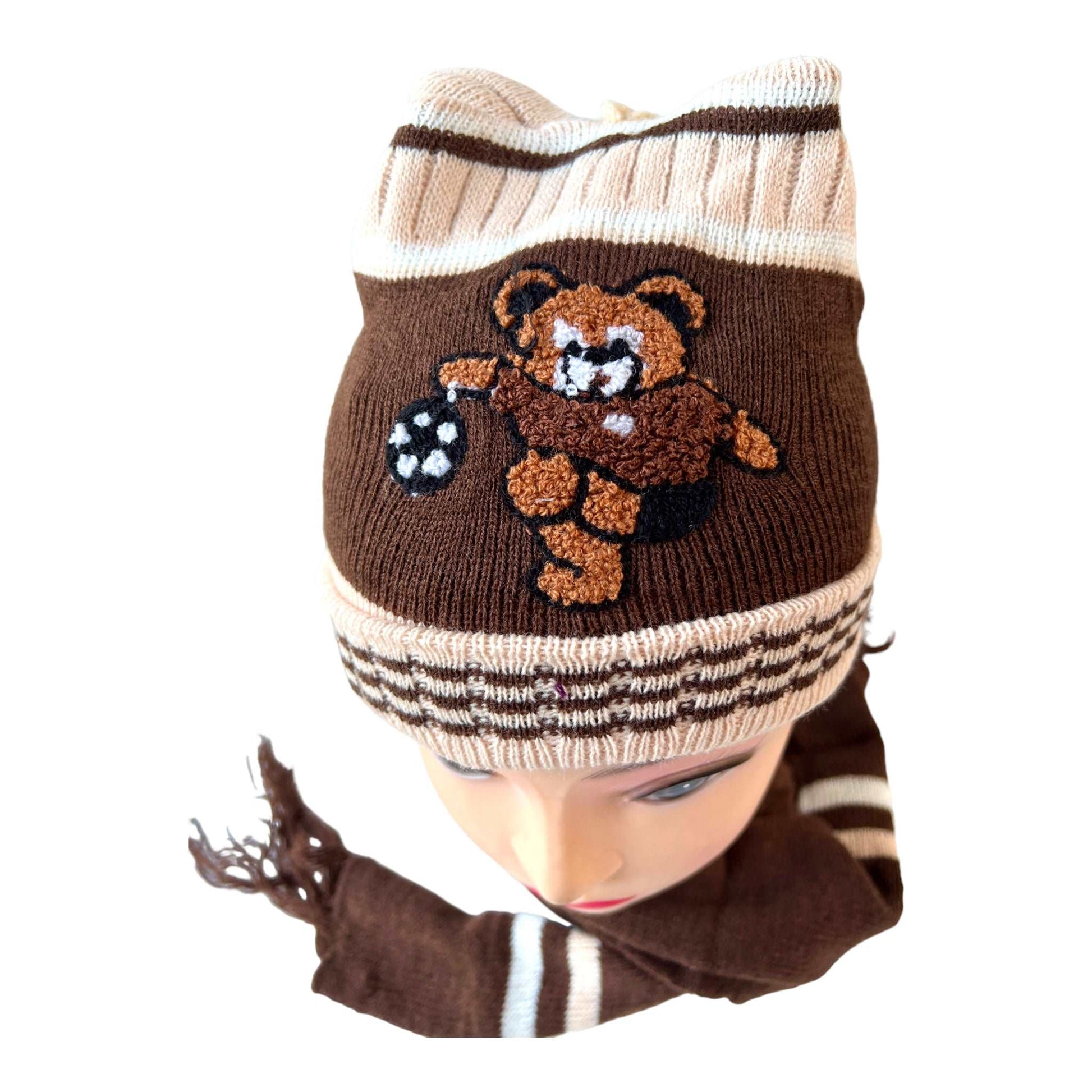 Toddler Kids Scarf & Beanie Set - Sox Magic