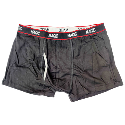 Pure Cotton Mens Flyfront Trunks - Sox Magic