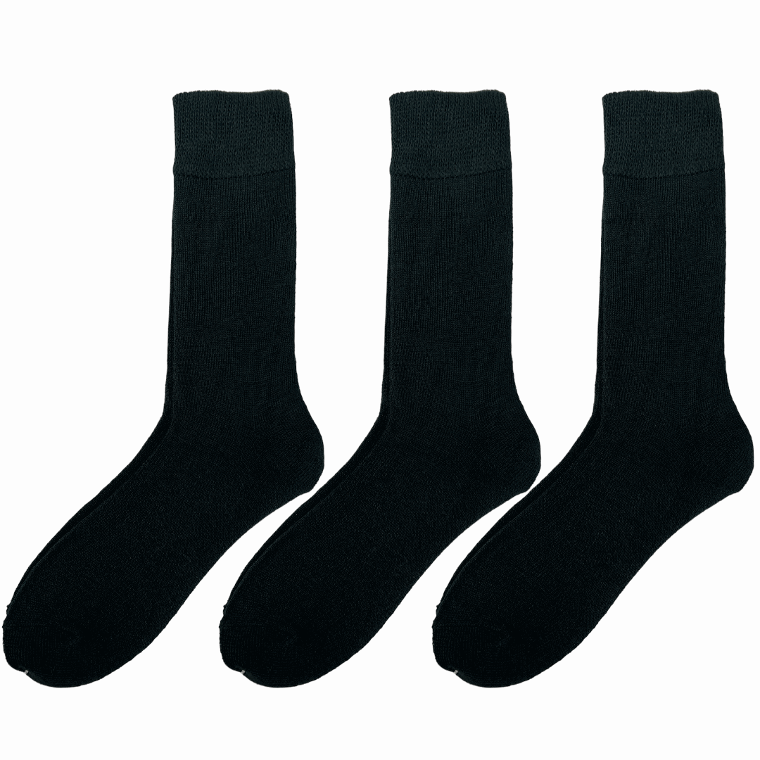 3 Pack Wool Socks - Assorted Colours - Sox Magic