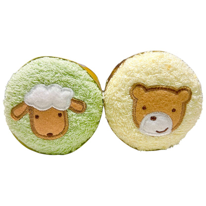 2 Pack Round Cake Family™ Face Towel - Sox Magic