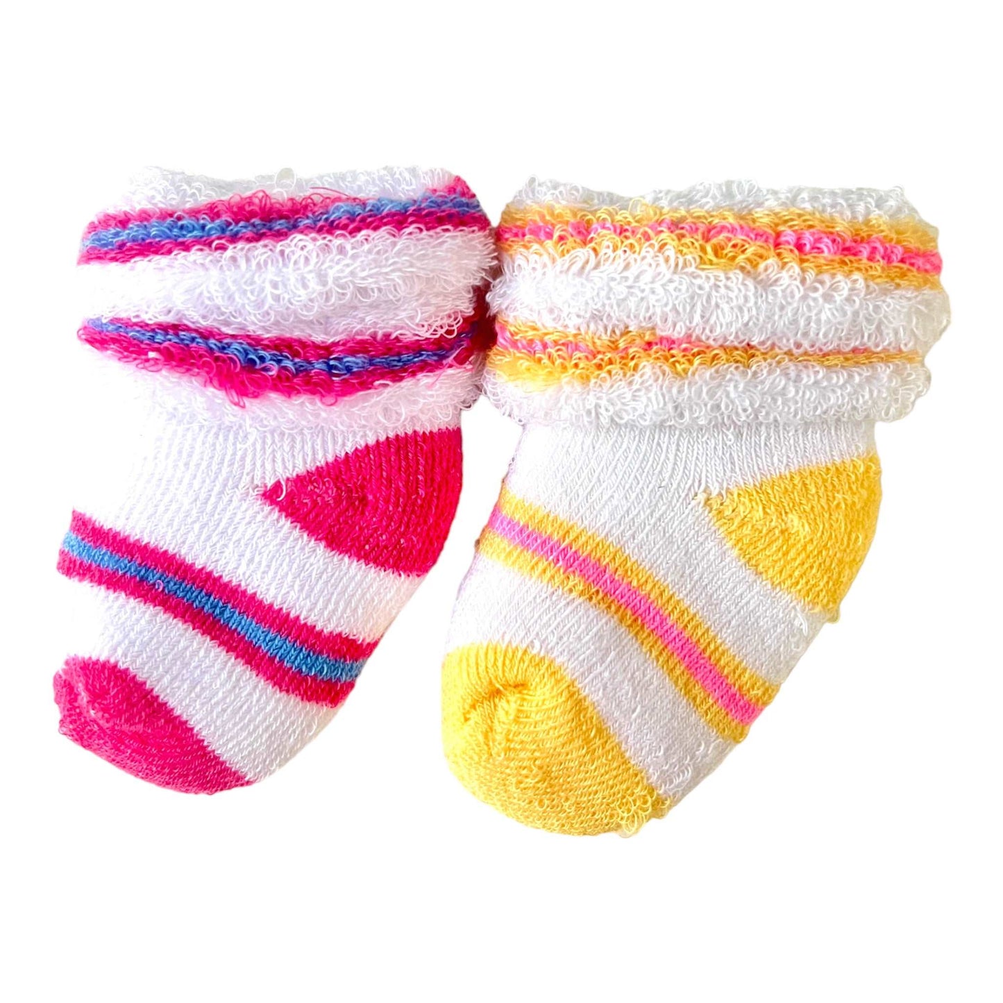 2 Pairs Baby Socks For Newborn Babies - Sox Magic