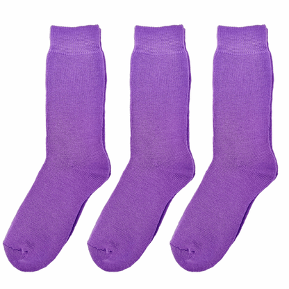 3 Pack Wool Socks - Assorted Colours - Sox Magic