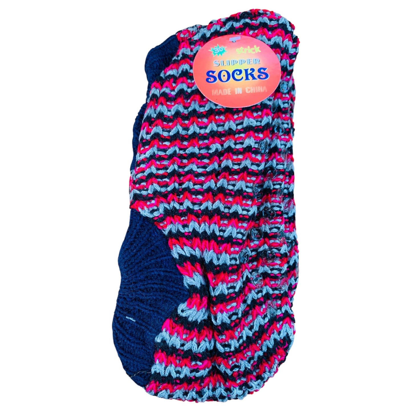 Non-slip slipper socks