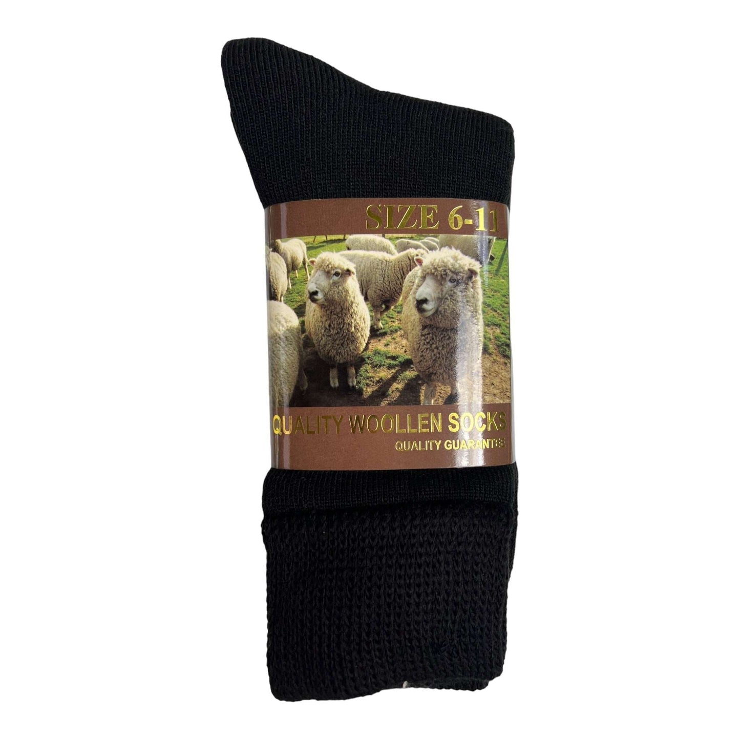 3 Pack Wool Socks - Assorted Colours - Sox Magic