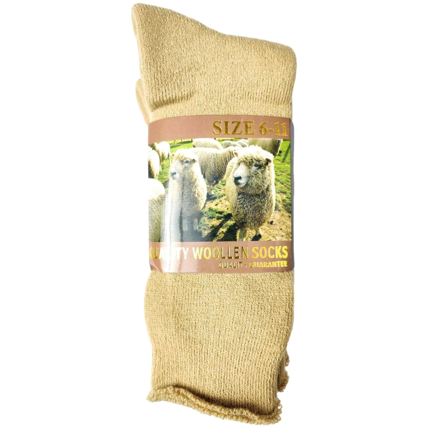 3 Pack Wool Socks - Assorted Colours - Sox Magic