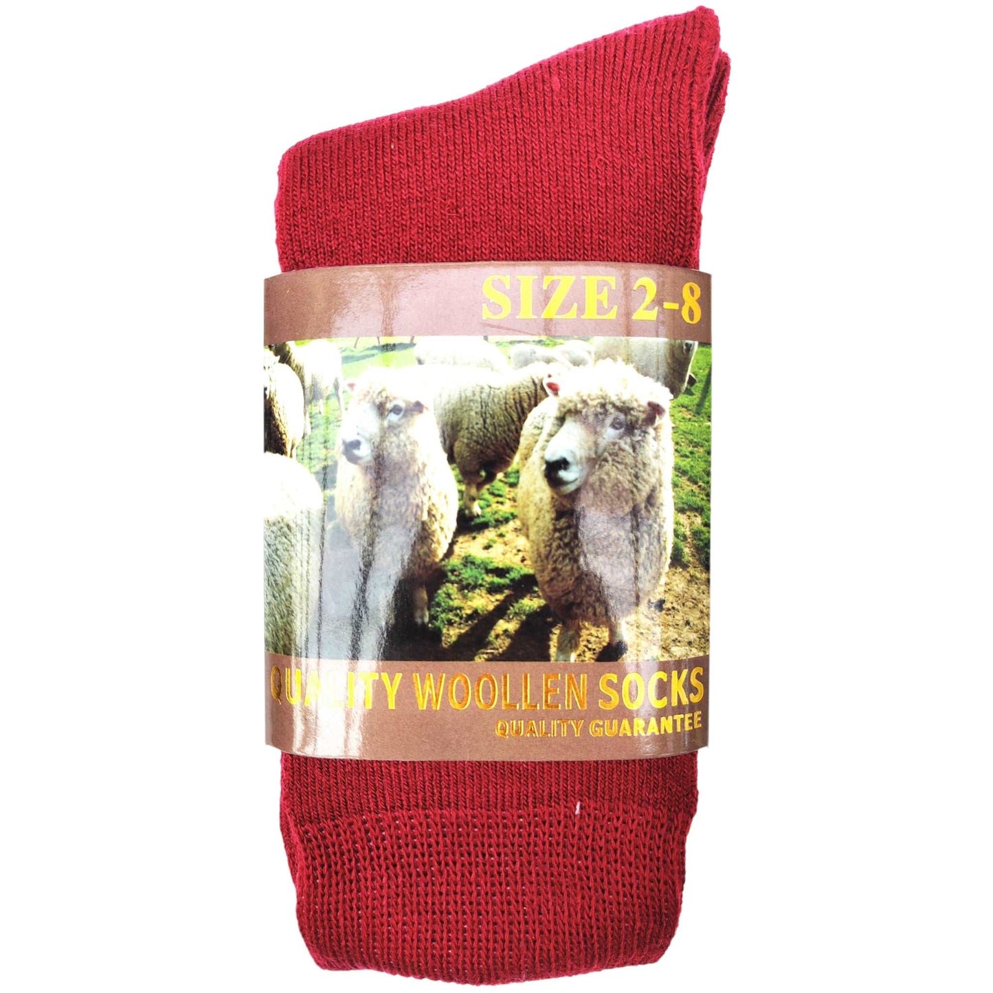 3 Pack Wool Socks - Assorted Colours - Sox Magic