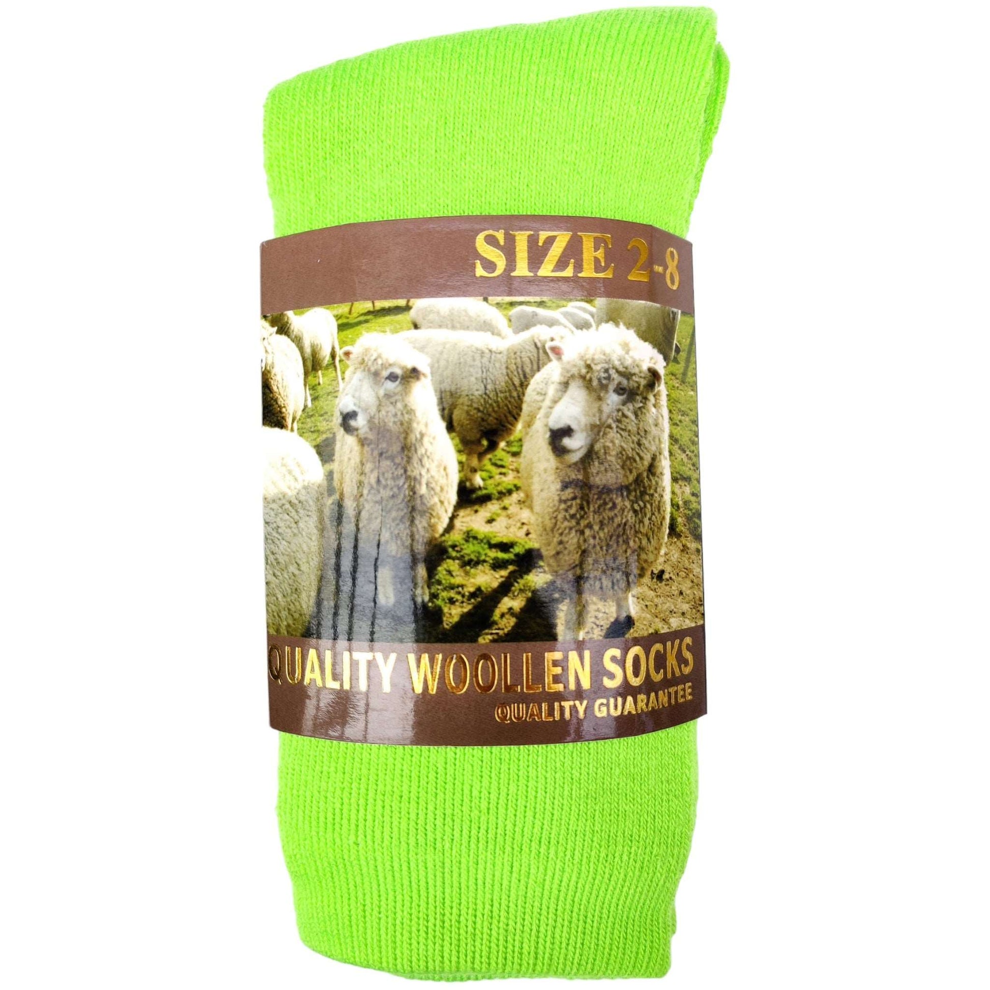 3 Pack Wool Socks - Assorted Colours - Sox Magic