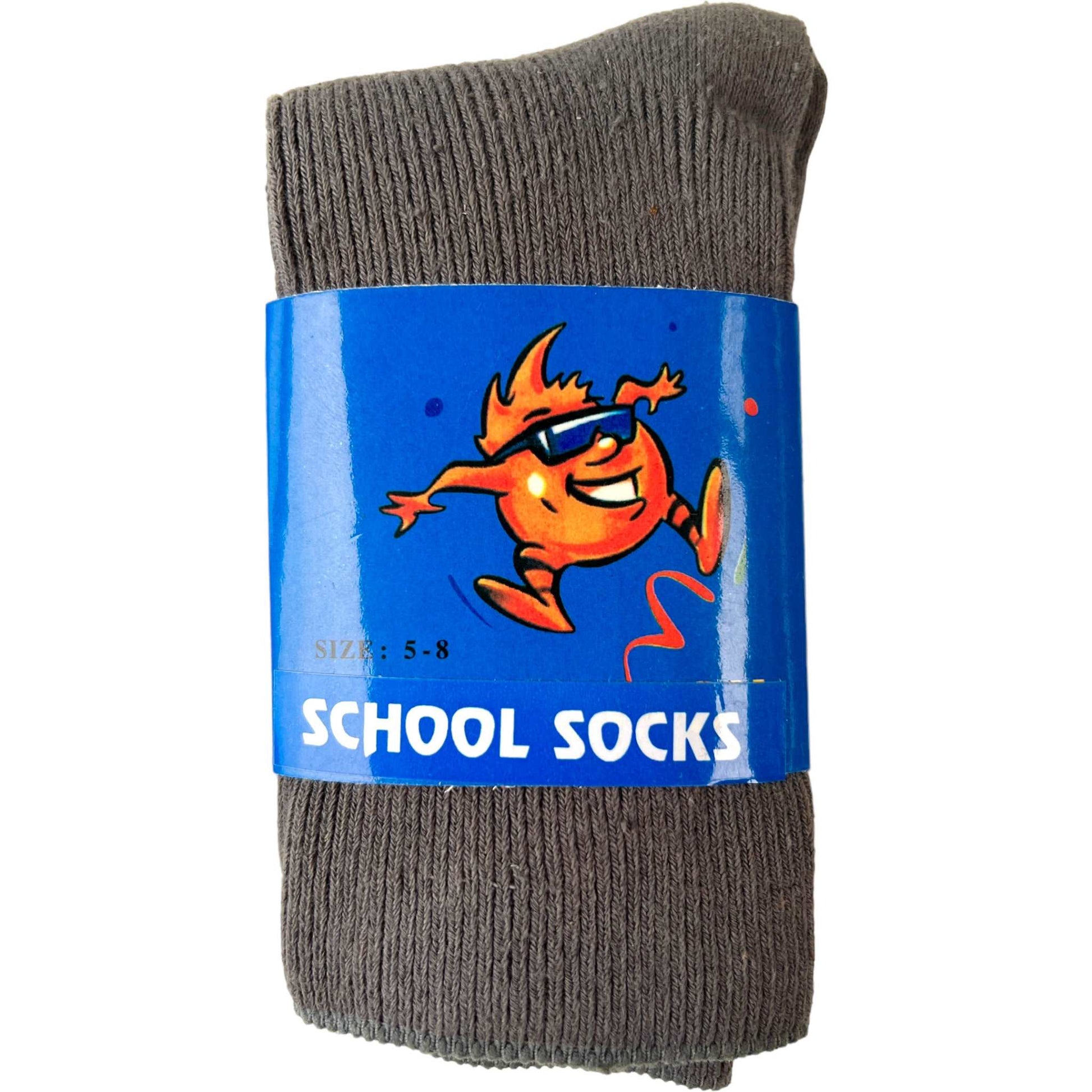 3 Pack Kids No Seam School Socks - Sox Magic