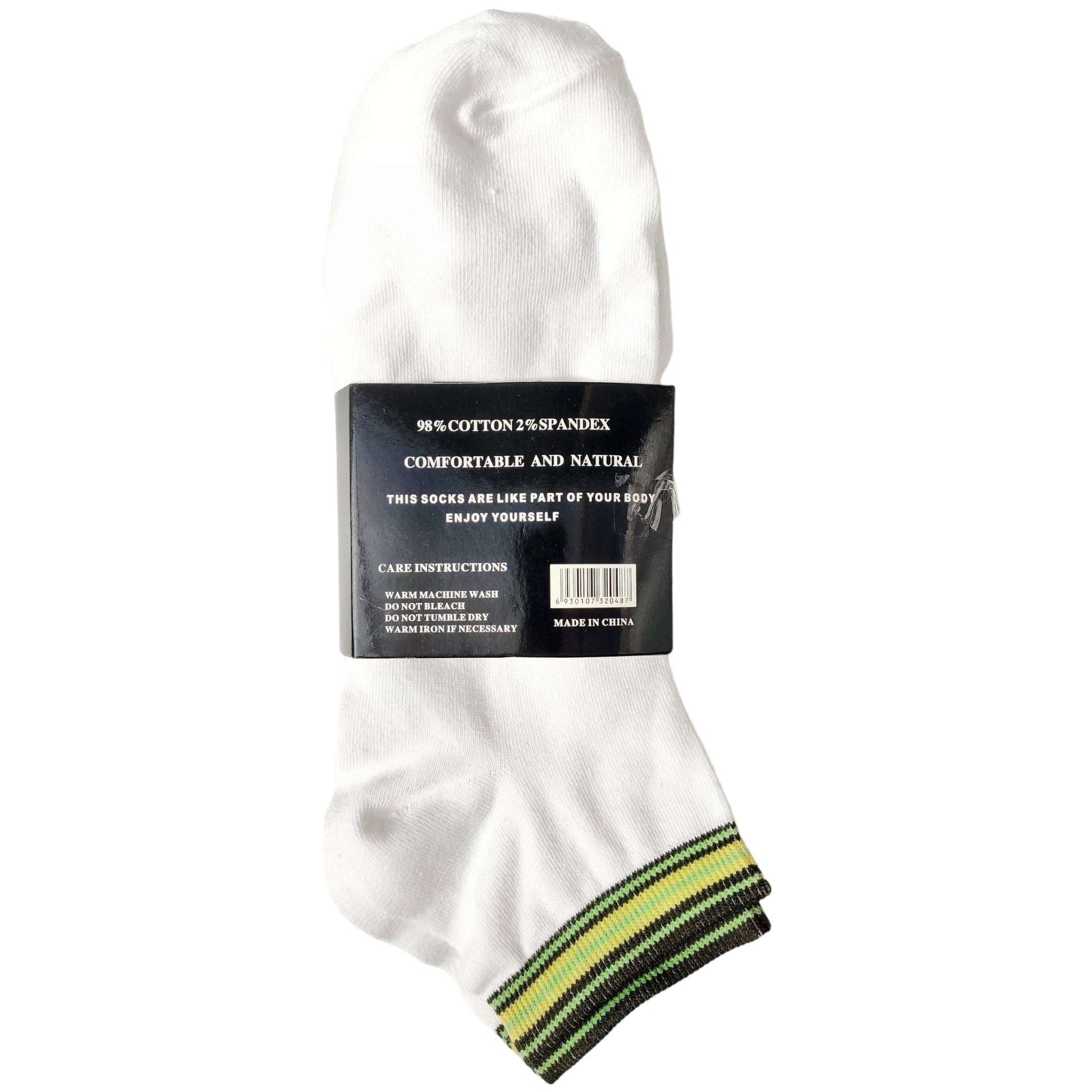 3 Pack Pure Cotton Ankle Socks - Sox Magic