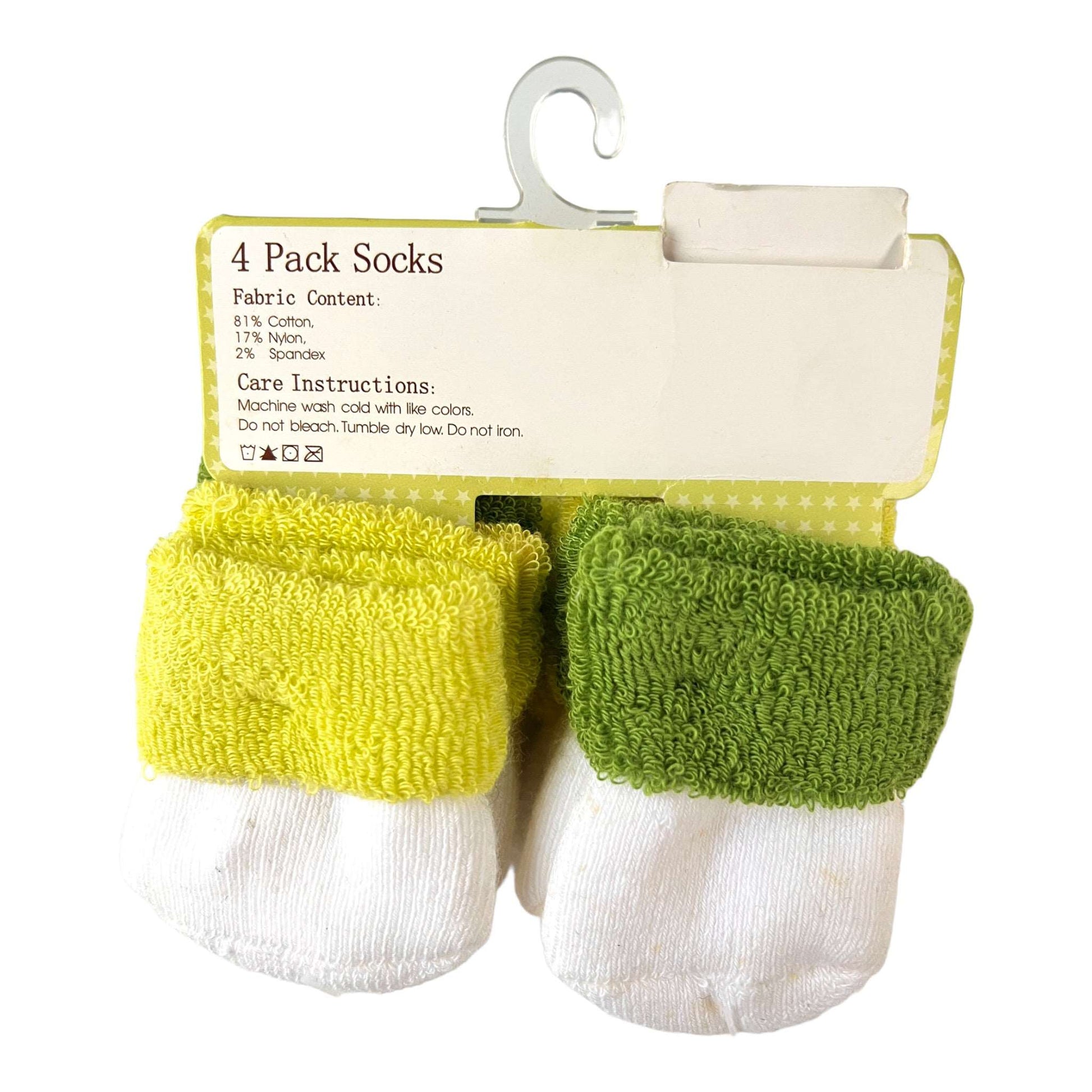 4 Pack Baby Socks - Sox Magic