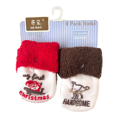 4 Pack Baby Socks - Sox Magic