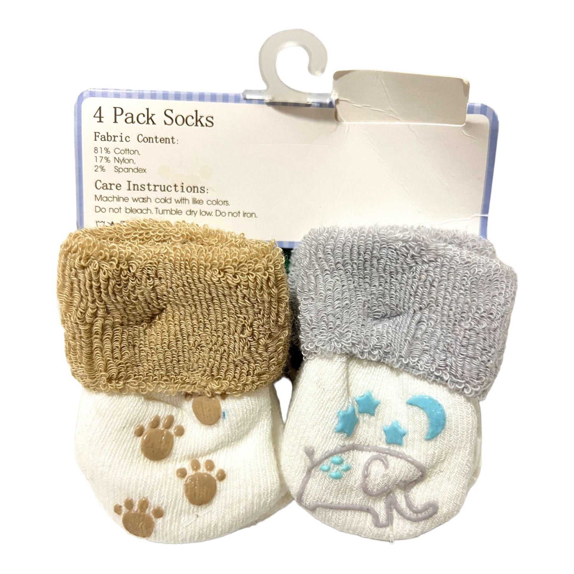 4 Pack Baby Socks - Sox Magic