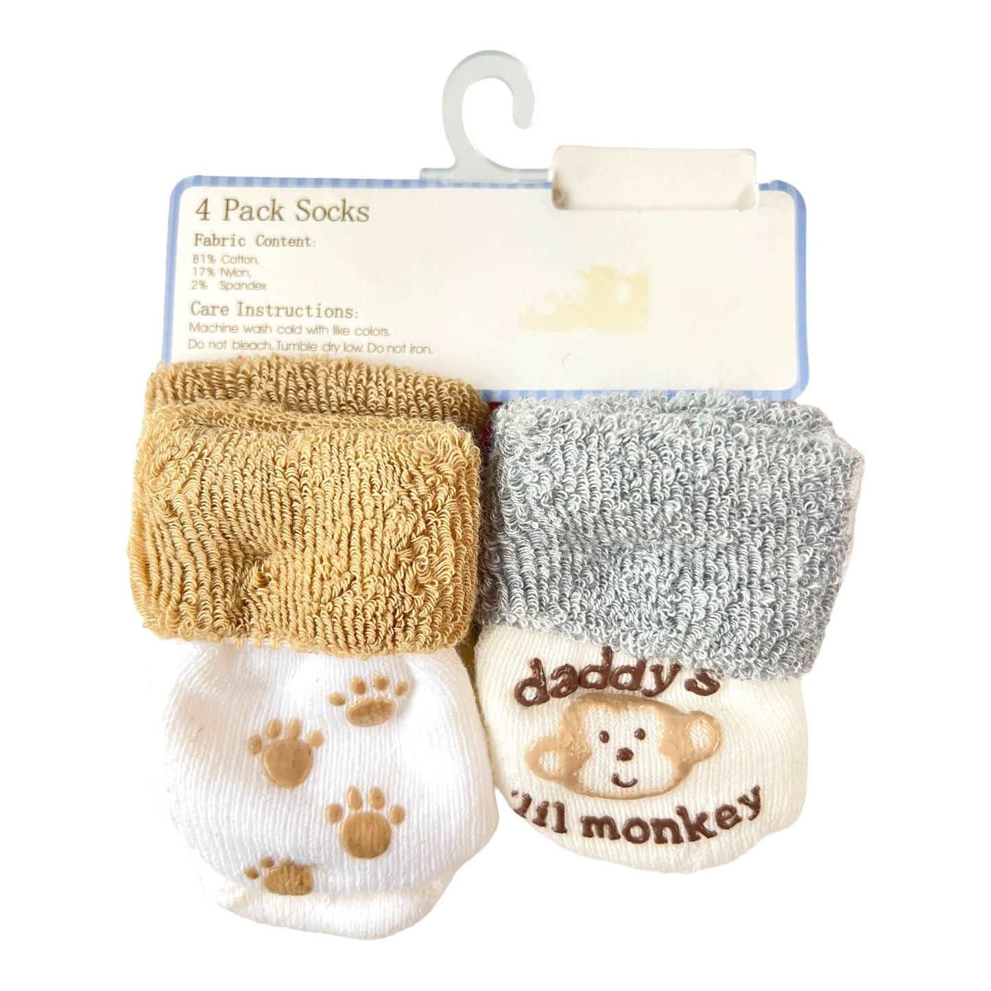 4 Pack Baby Socks - Sox Magic