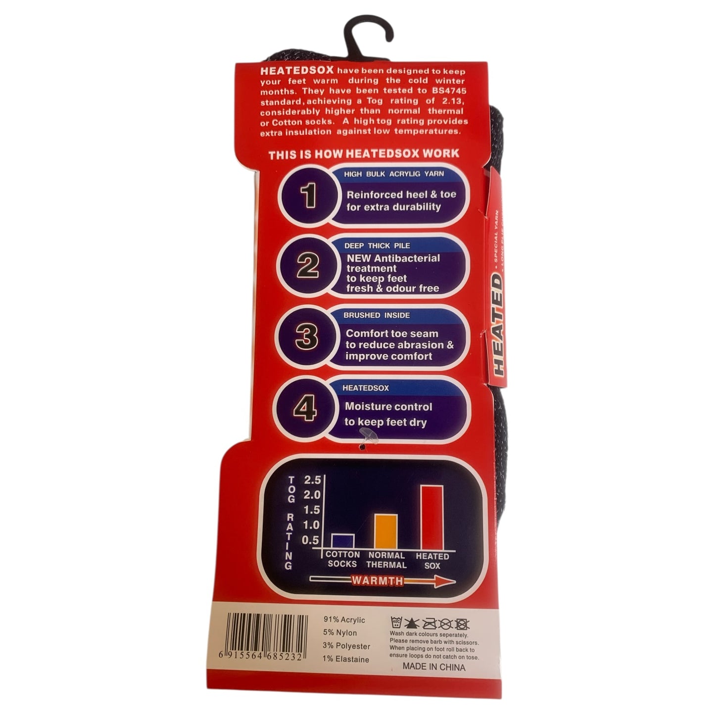 Heated Thermal socks