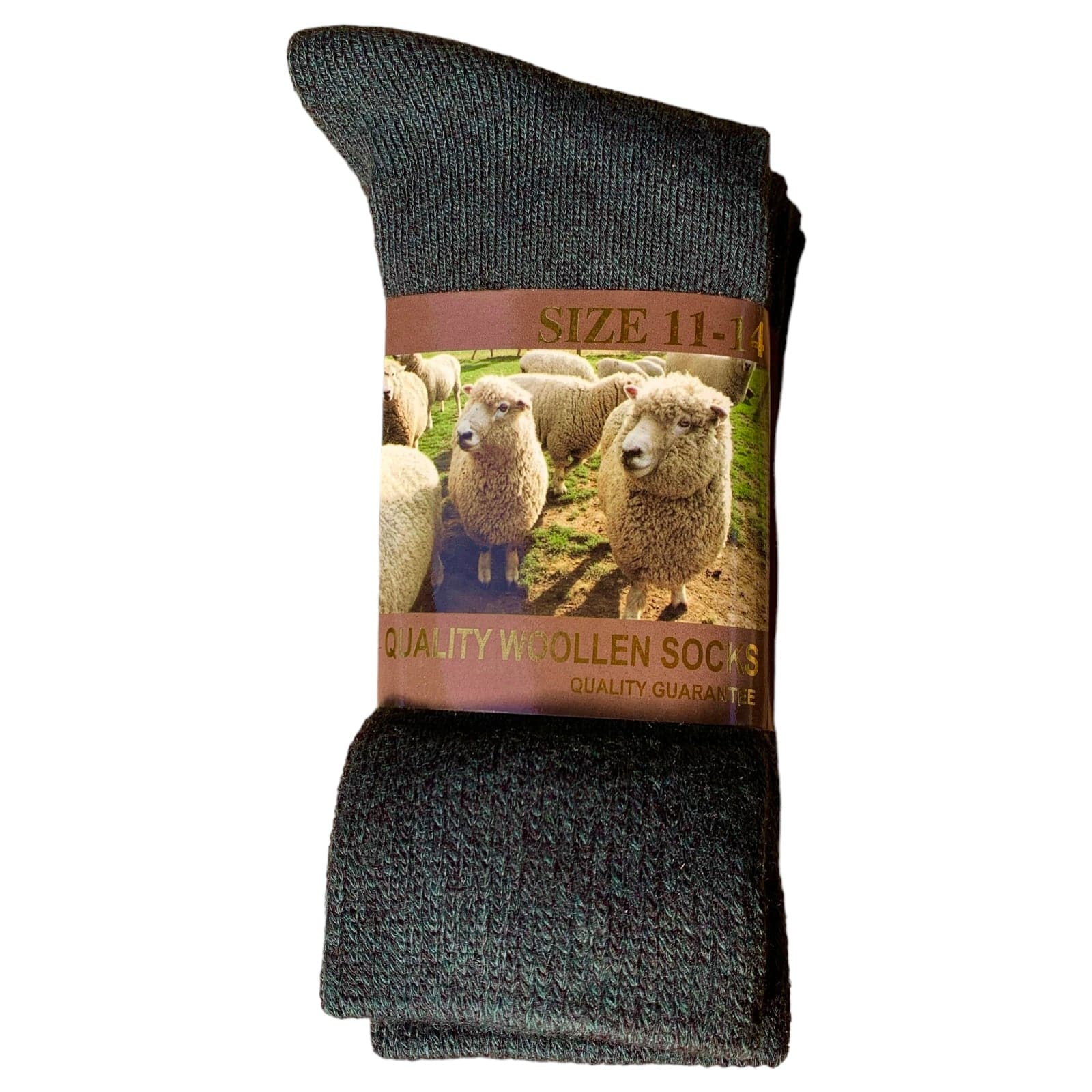 3 Pack Wool Socks - Assorted Colours - Sox Magic