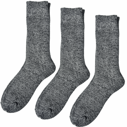 3 Pack Wool Socks - Assorted Colours - Sox Magic