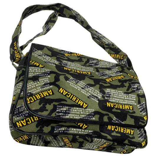 Shoulder bag (Hook and Loop sticky Strips, zip to open/close)