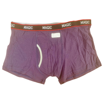 Pure Cotton Mens Flyfront Trunks