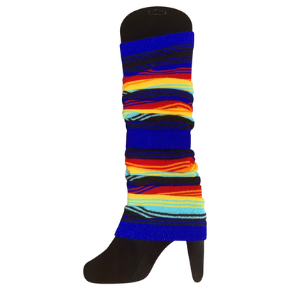 Rainbow leg warmer