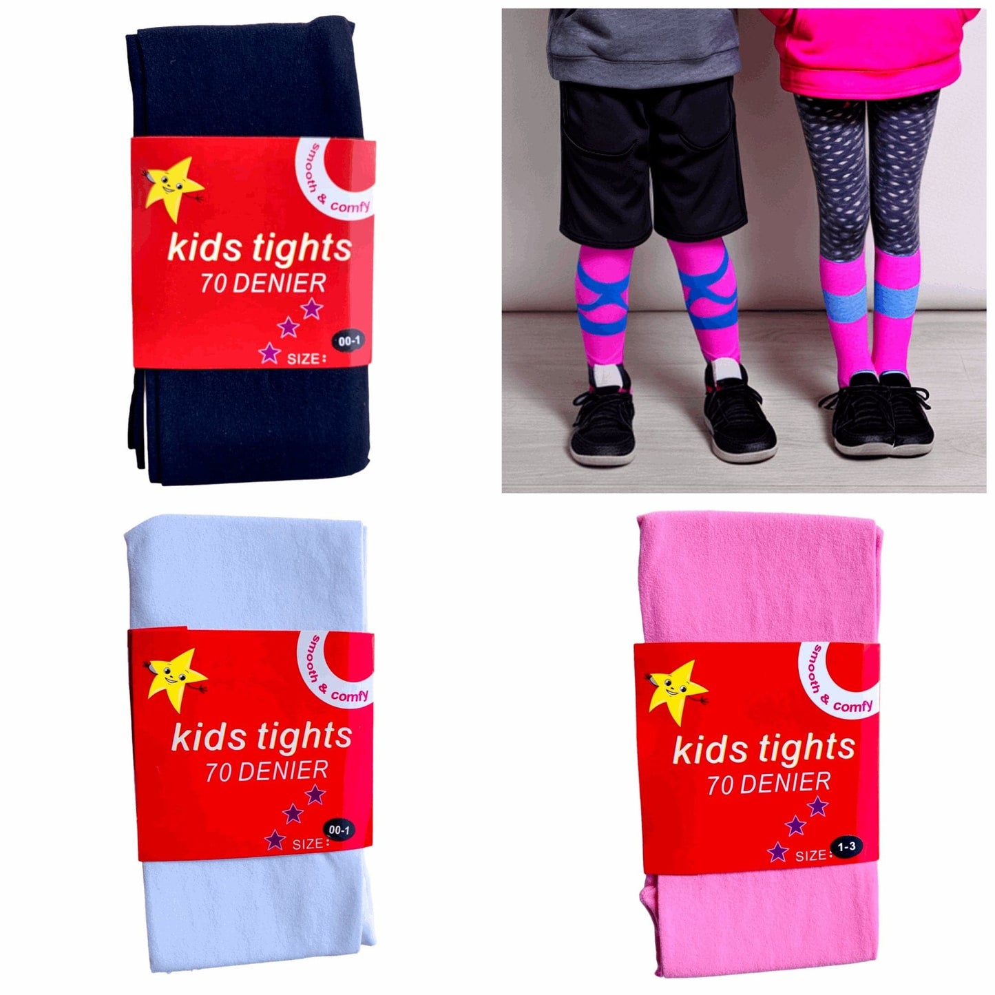 70 Denier Kids Tights - Sox Magic