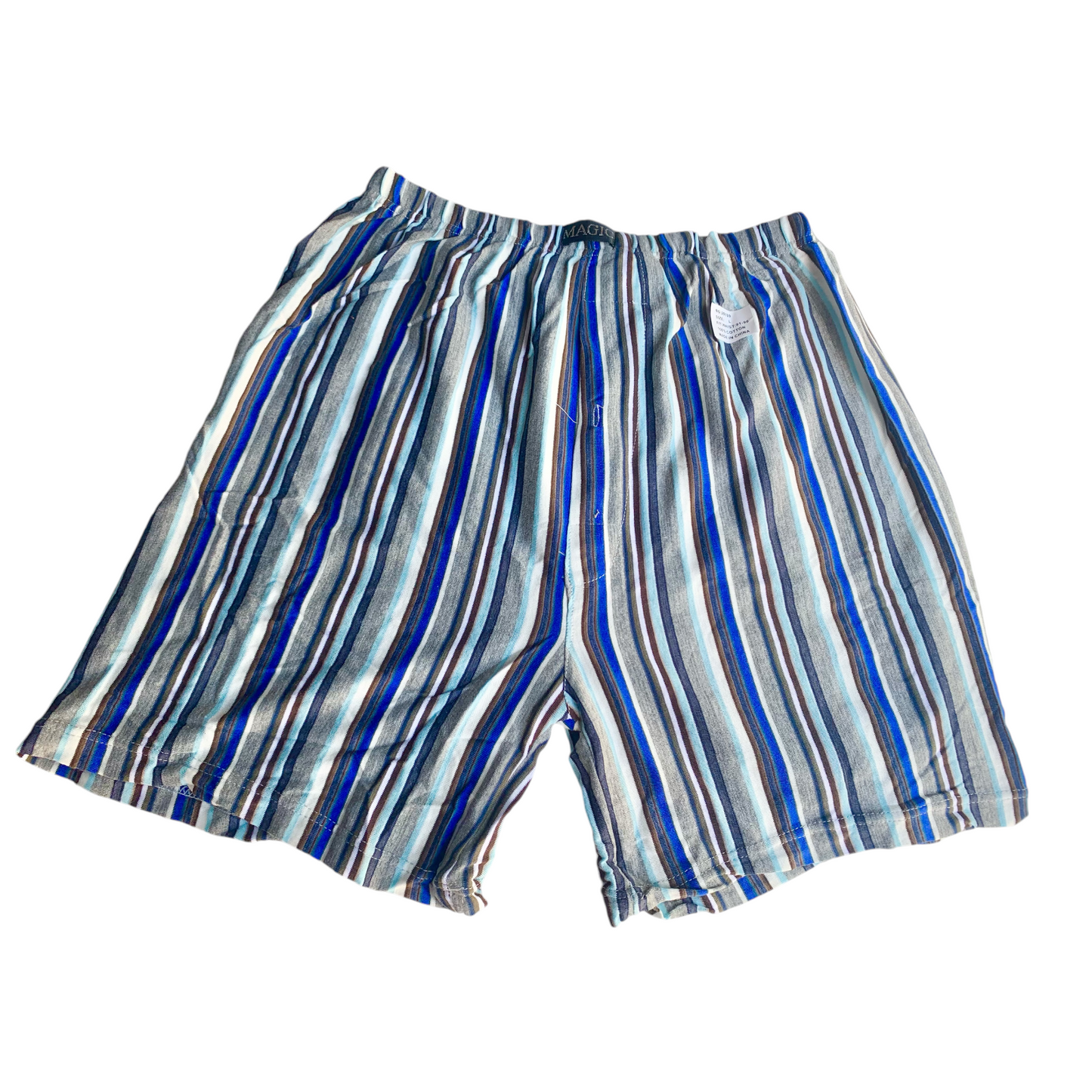 100% Pure Cotton Striped Mens Boxers