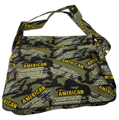 Shoulder bag (Hook and Loop sticky Strips, zip to open/close)