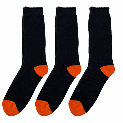 3 Pack Wool Socks - Assorted Colours - Sox Magic