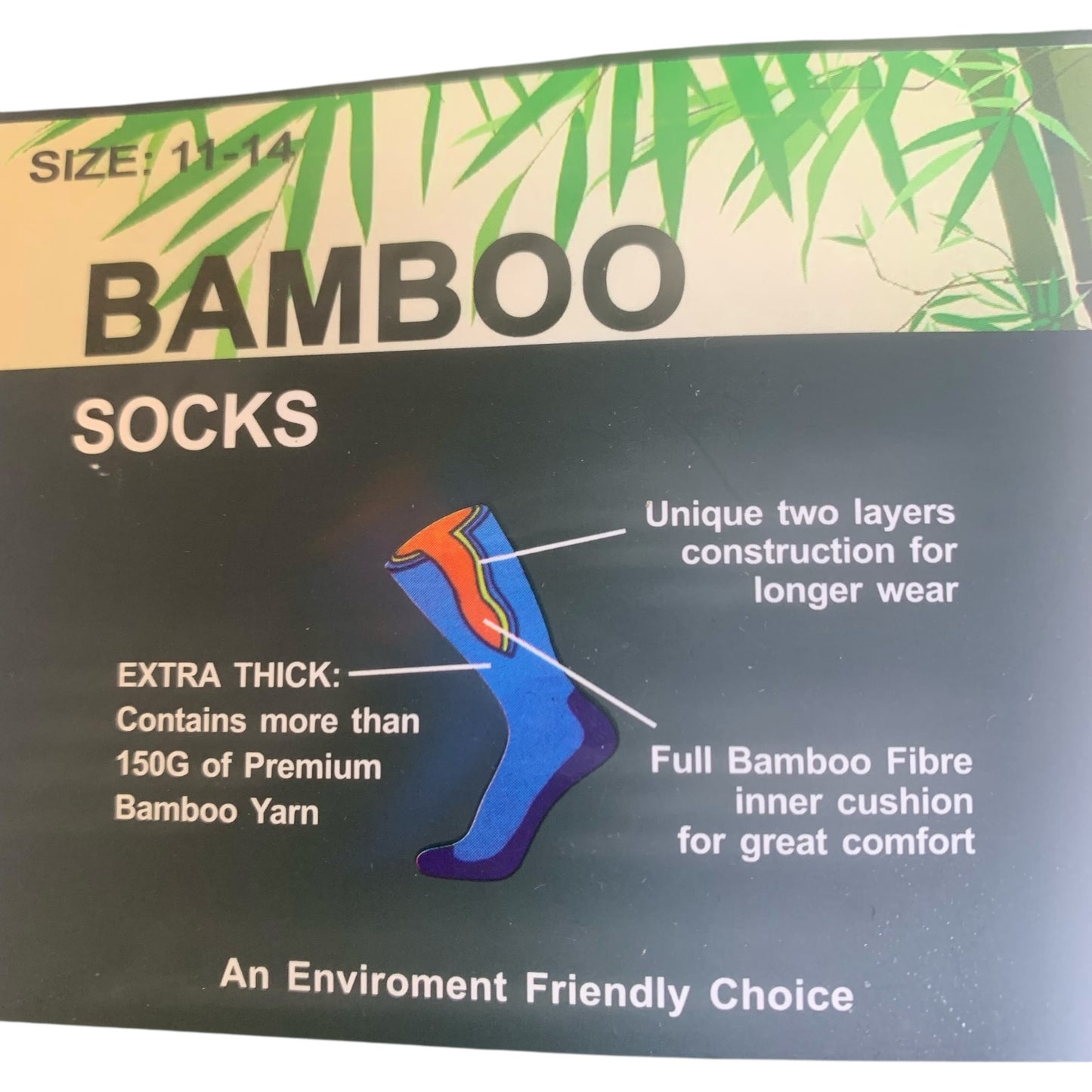 Heavy duty Bamboo socks