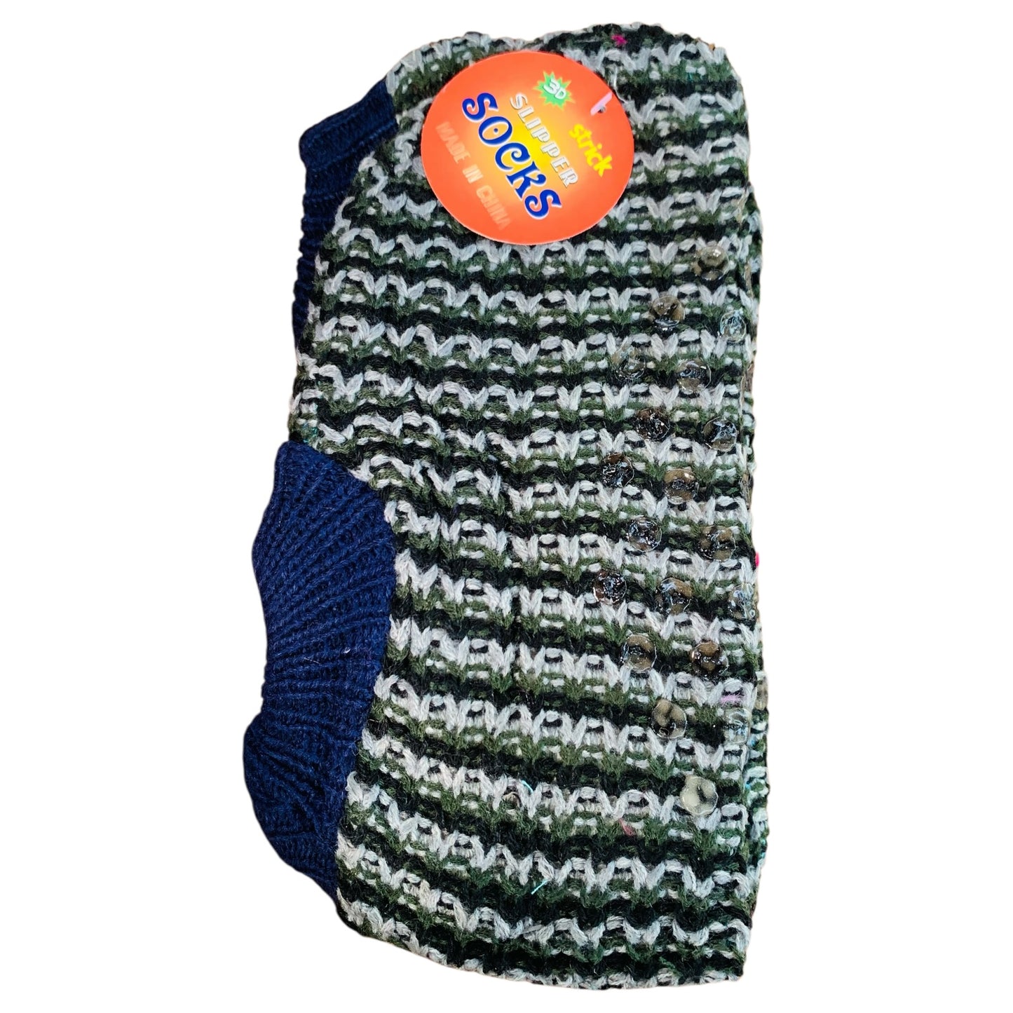 Non-slip slipper socks