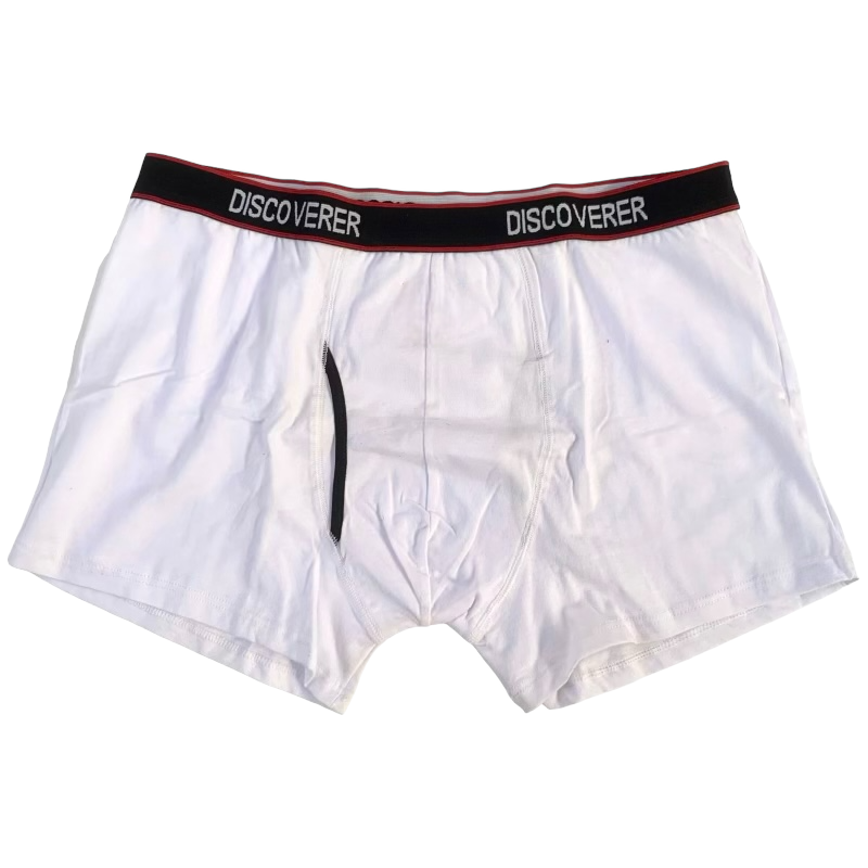 Pure Cotton Mens Flyfront Trunks - Sox Magic