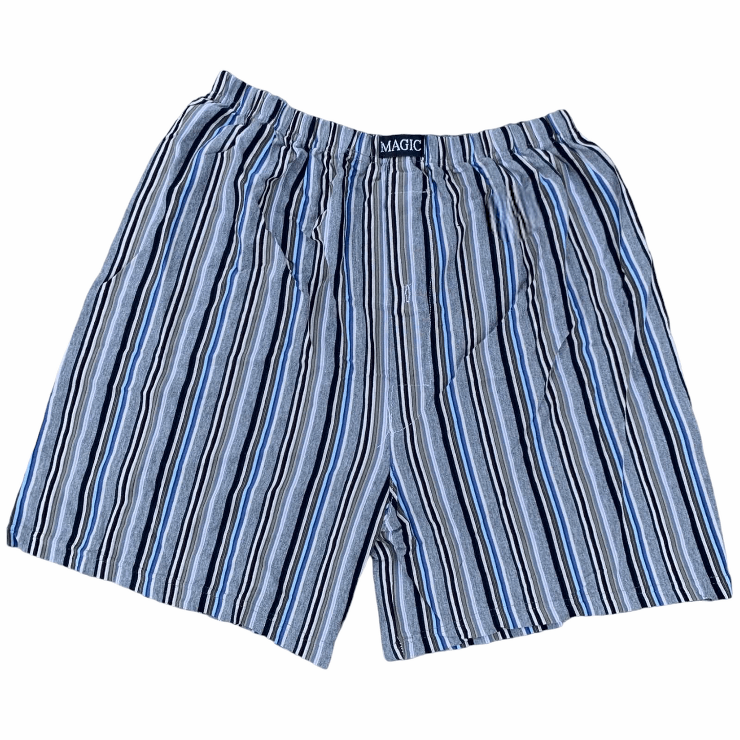 100% Pure Cotton Striped Mens Boxers - Sox Magic